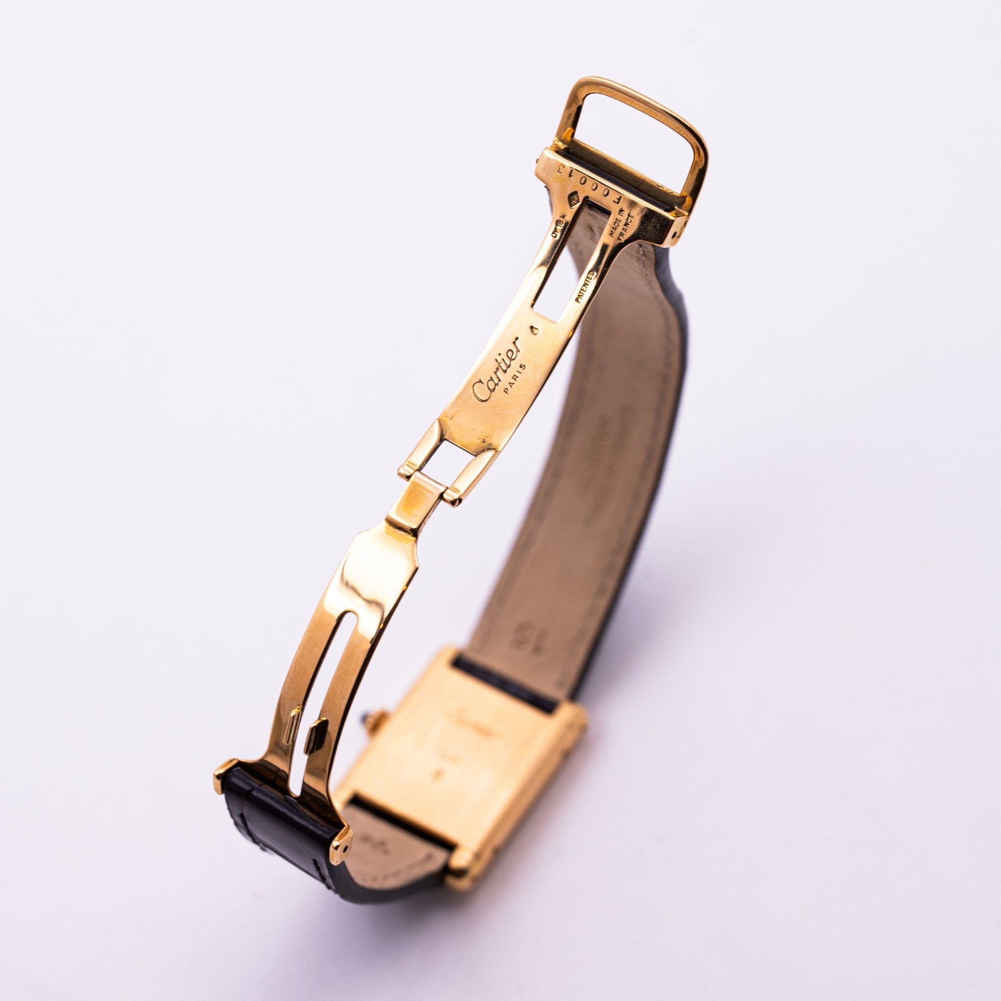 CARTIER TANK LOUIS CARTIER FEMME OR - montre vintage - Contre - Temps Paris