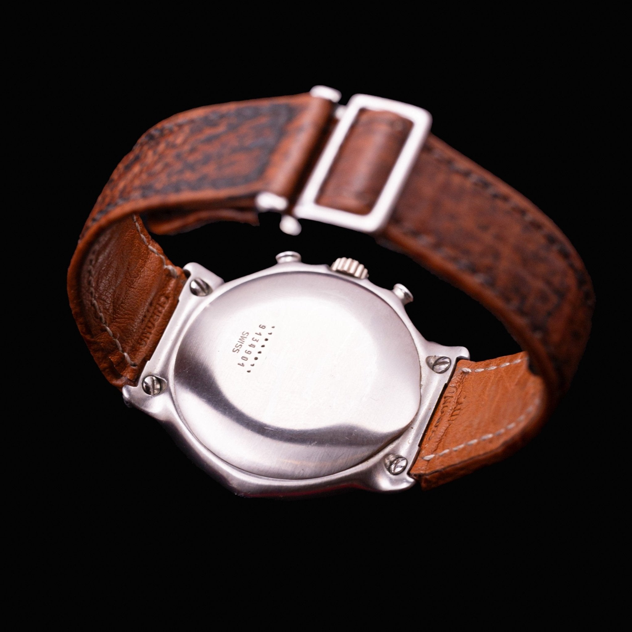 EBEL CHRONOGRAPHE 1911 AUTOMATIC EL PRIMERO - montre vintage - Contre - Temps Paris