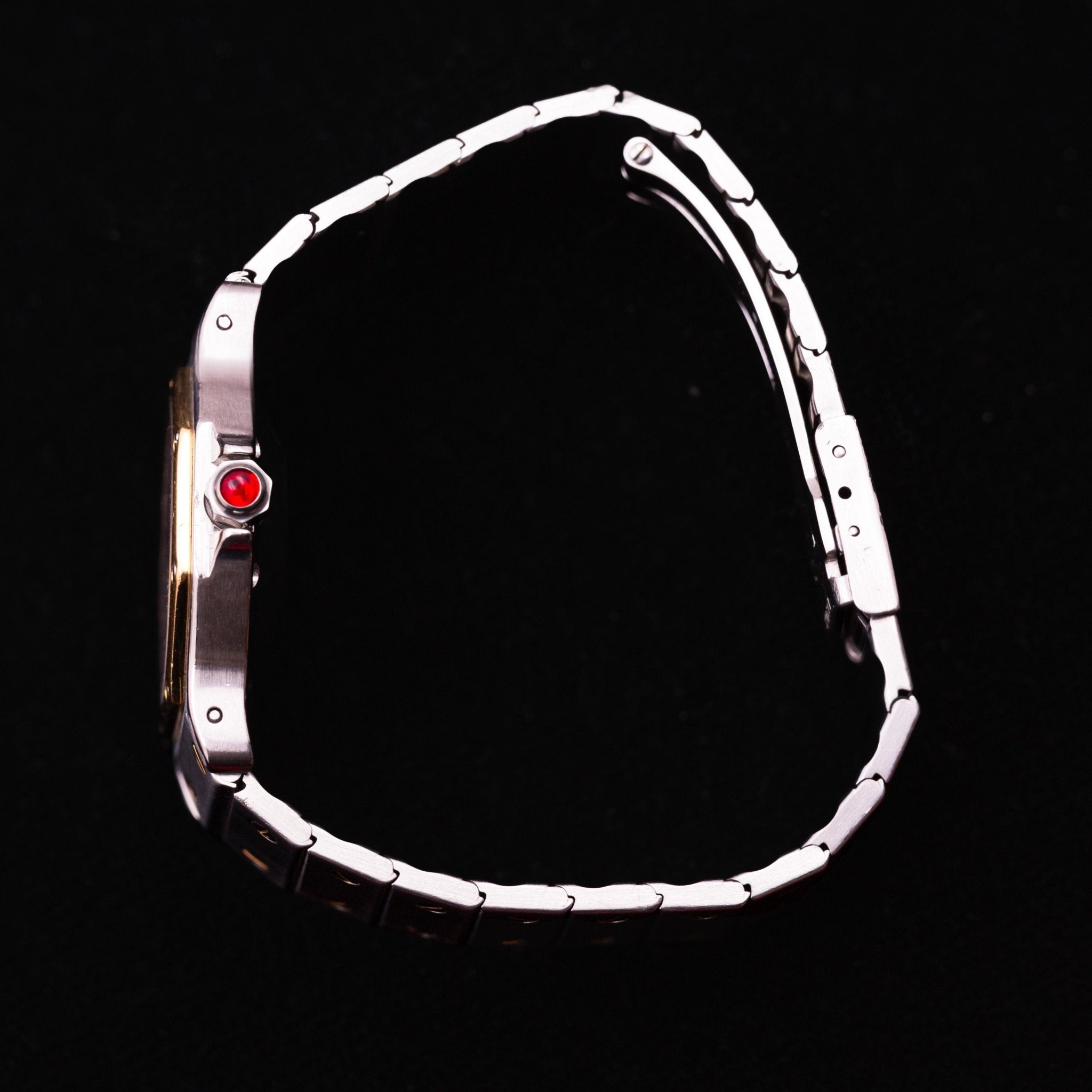 CARTIER SANTOS OCTOGONALE HOMME - montre vintage - Contre - Temps Paris