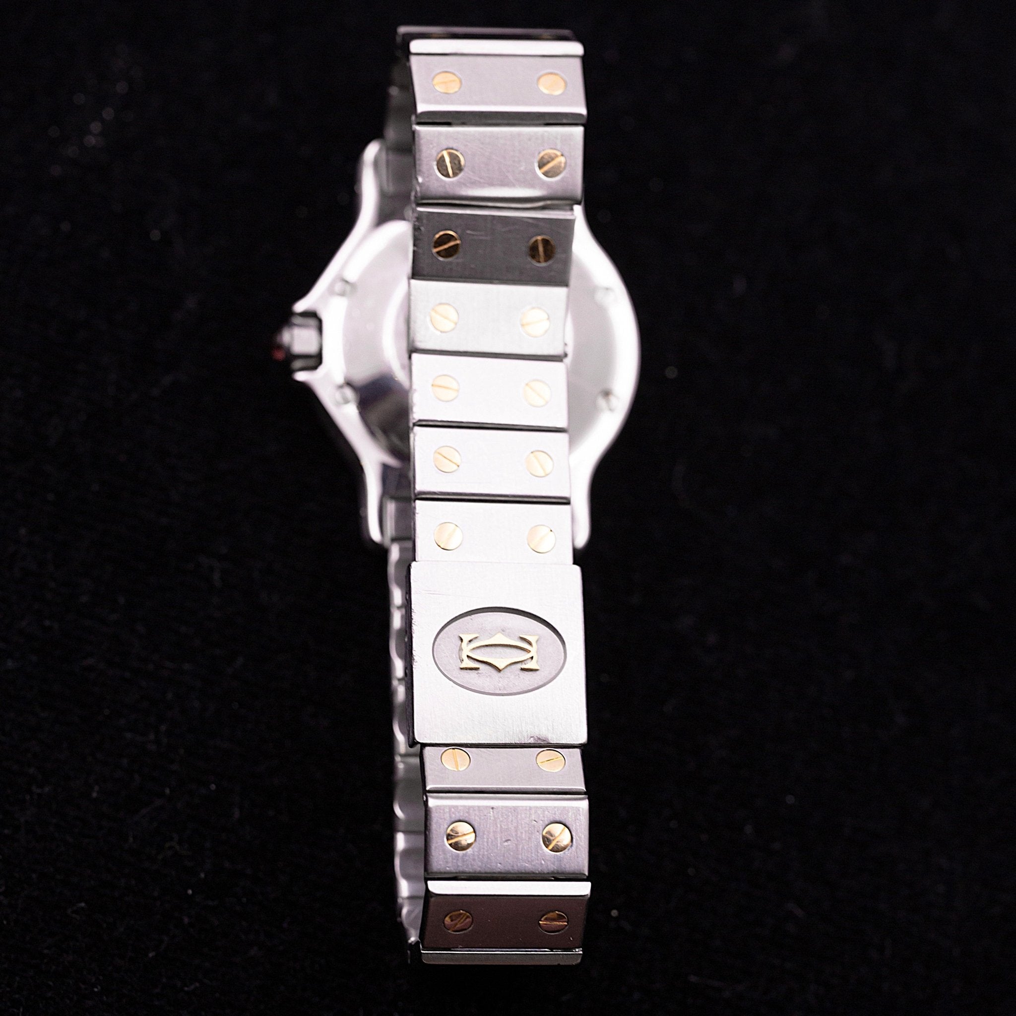 CARTIER SANTOS OCTOGONALE HOMME - montre vintage - Contre - Temps Paris