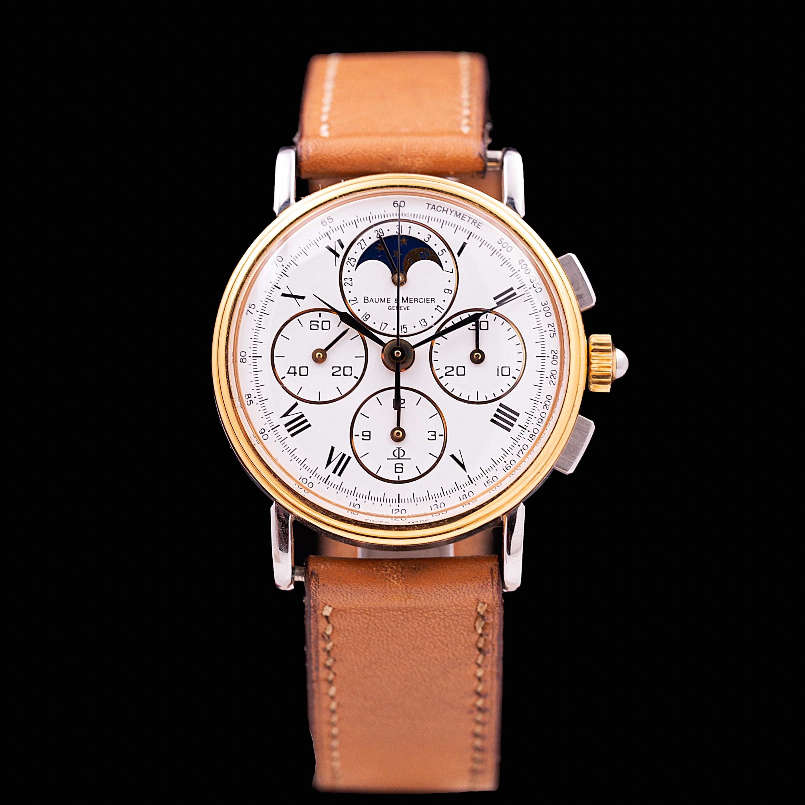 BAUME & MERCIER CHRONOGRAPHE PHASES DE LUNE