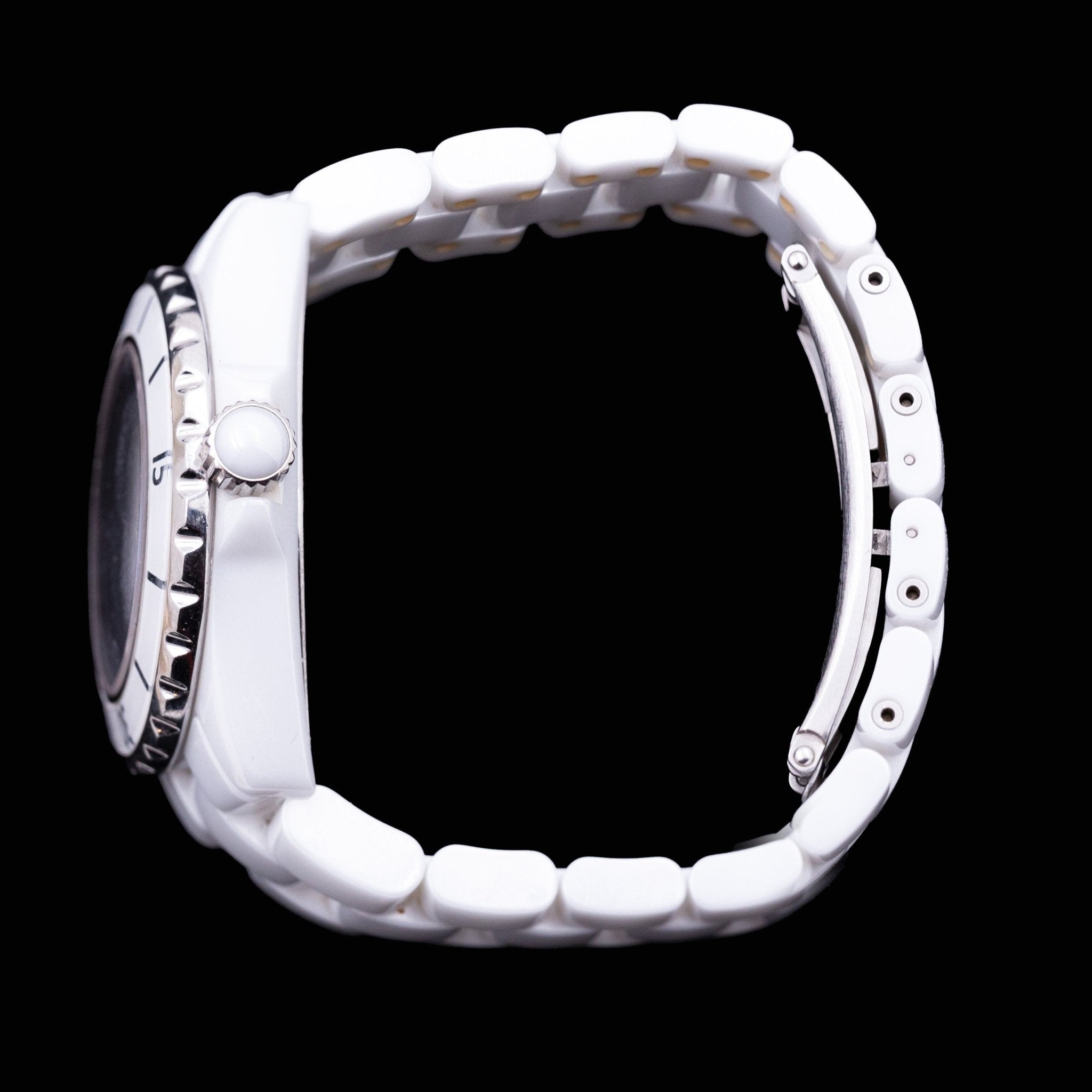 CHANEL J12 BLANCHE FEMME - montre vintage - Contre - Temps Paris