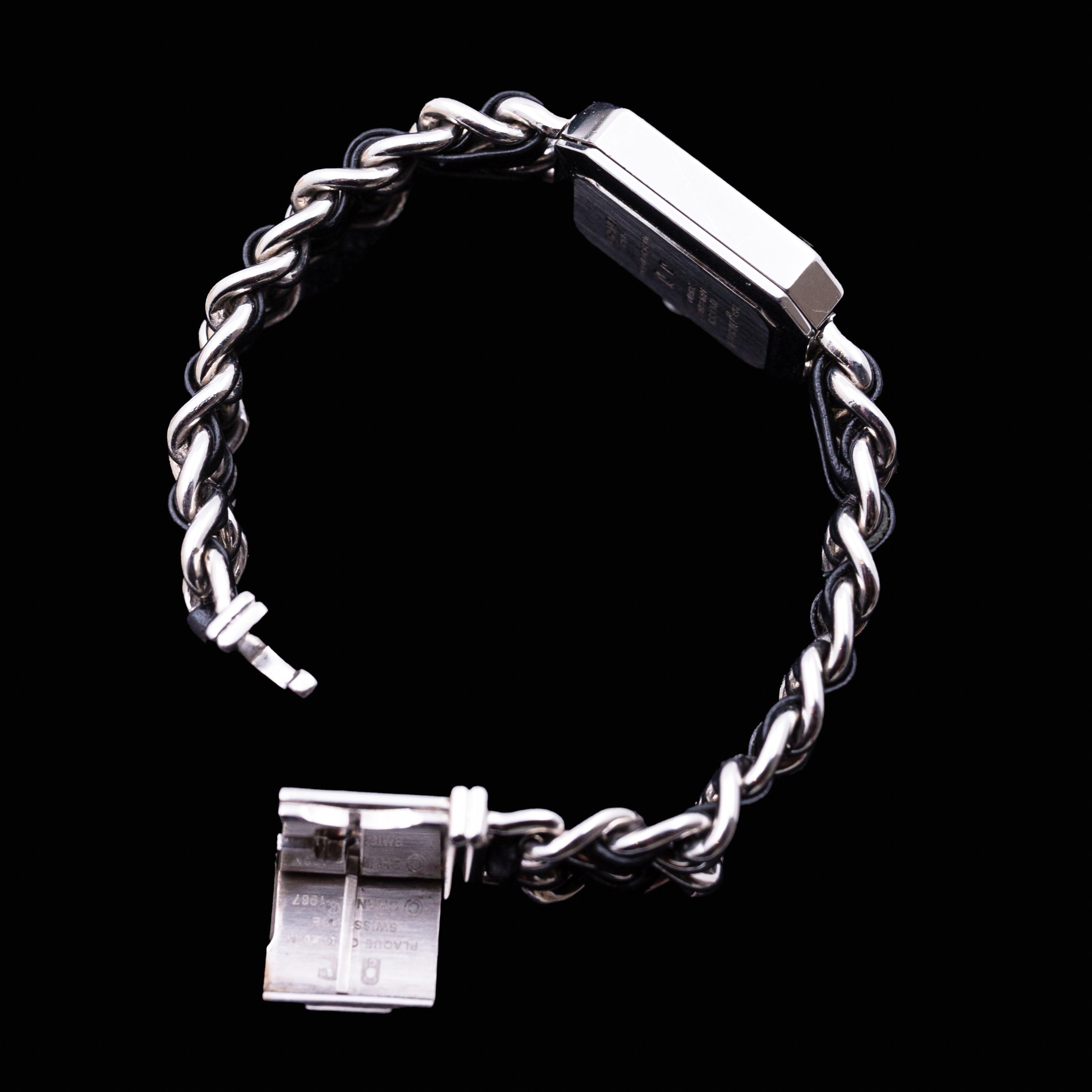 CHANEL PREMIERE ORIGINALE ACIER ET CUIR