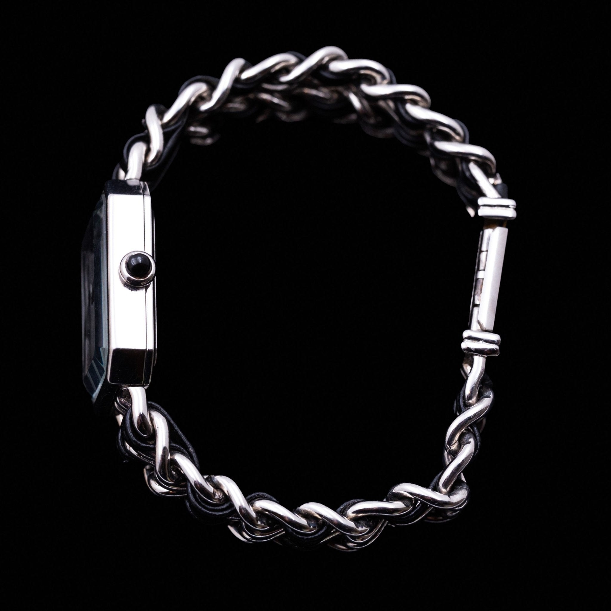 CHANEL PREMIERE ORIGINALE ACIER ET CUIR - montre vintage - Contre - Temps Paris