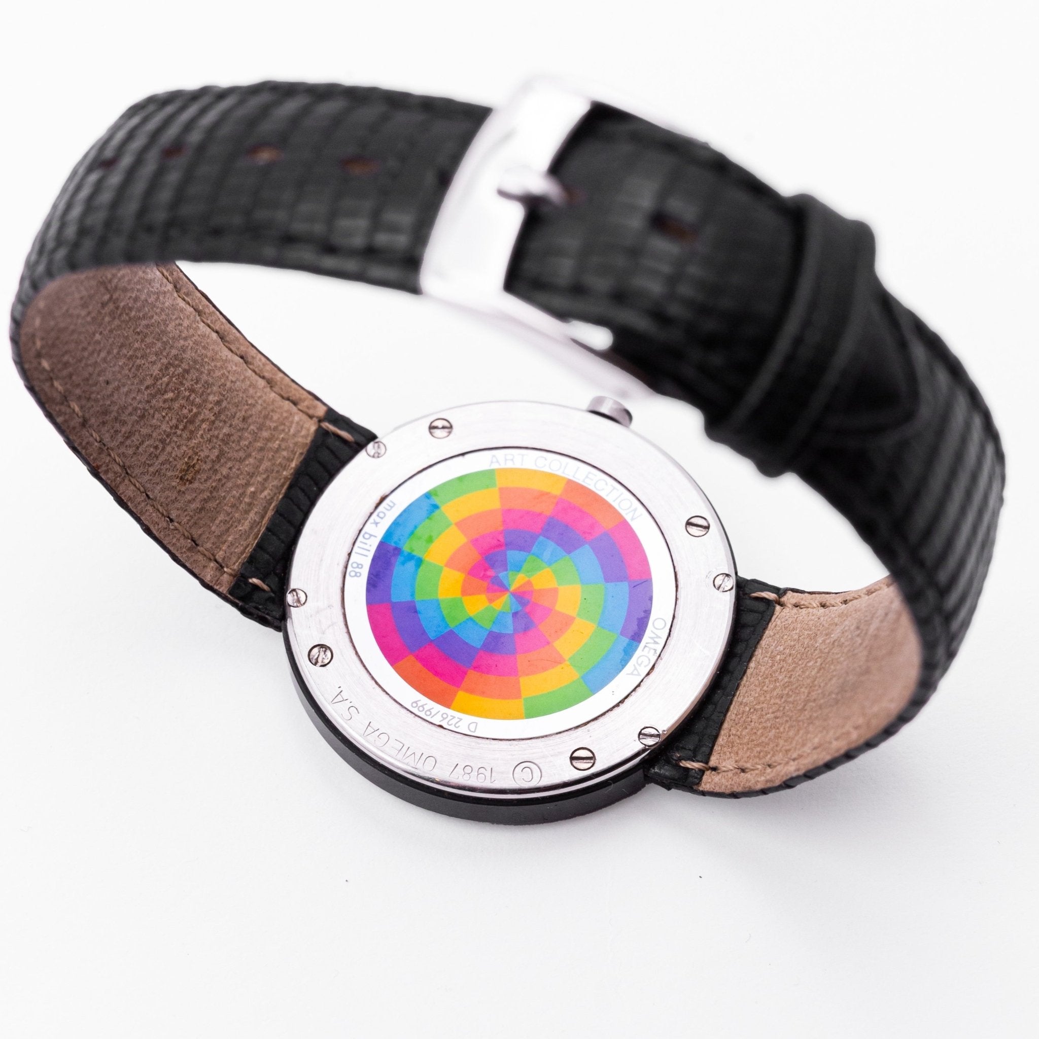 OMEGA ART COLLECTION 1987 - MAX BILL - montre vintage - Contre - Temps Paris