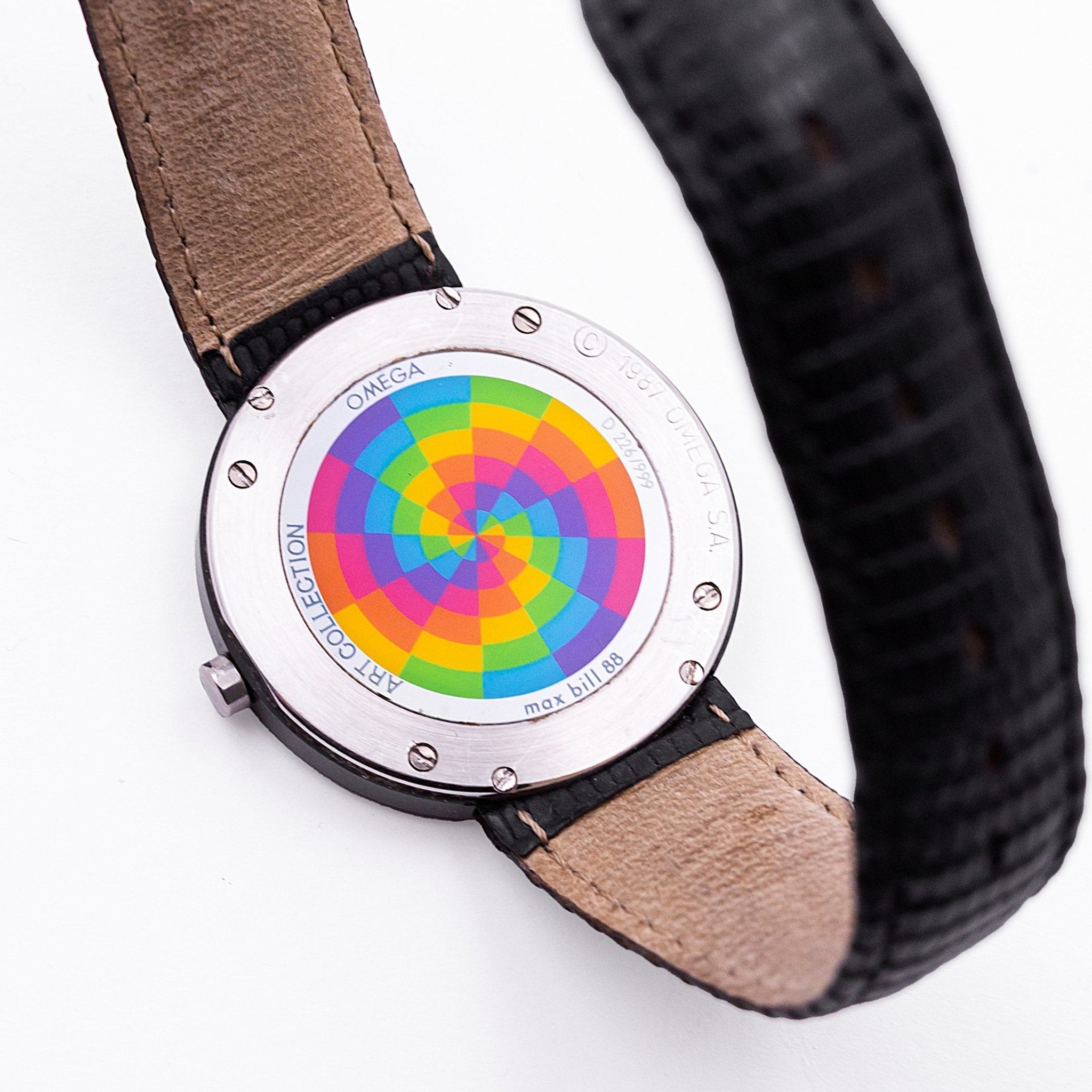 OMEGA ART COLLECTION 1987 - MAX BILL - montre vintage - Contre - Temps Paris