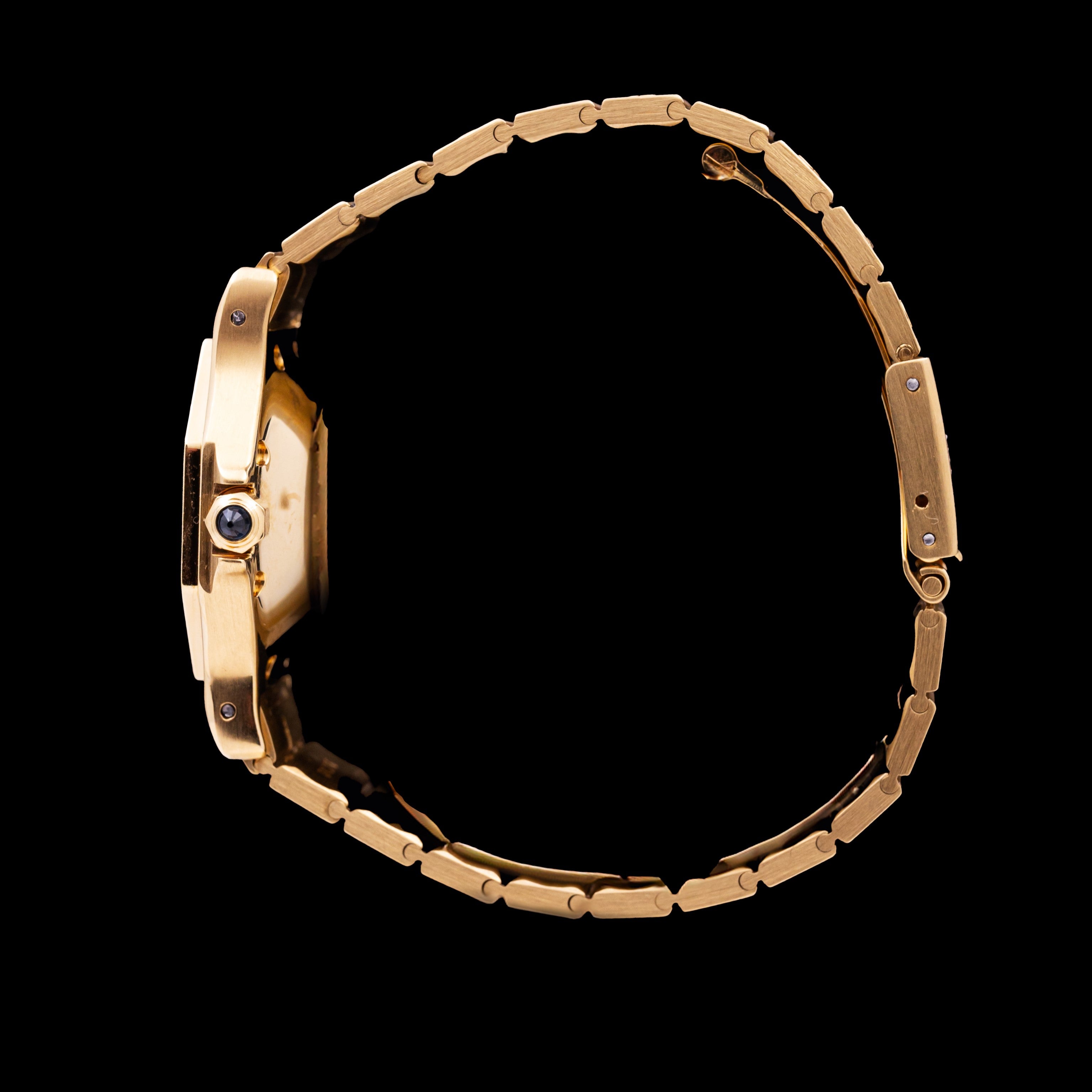 CARTIER SANTOS OCTOGONALE OR TAILLE HOMME