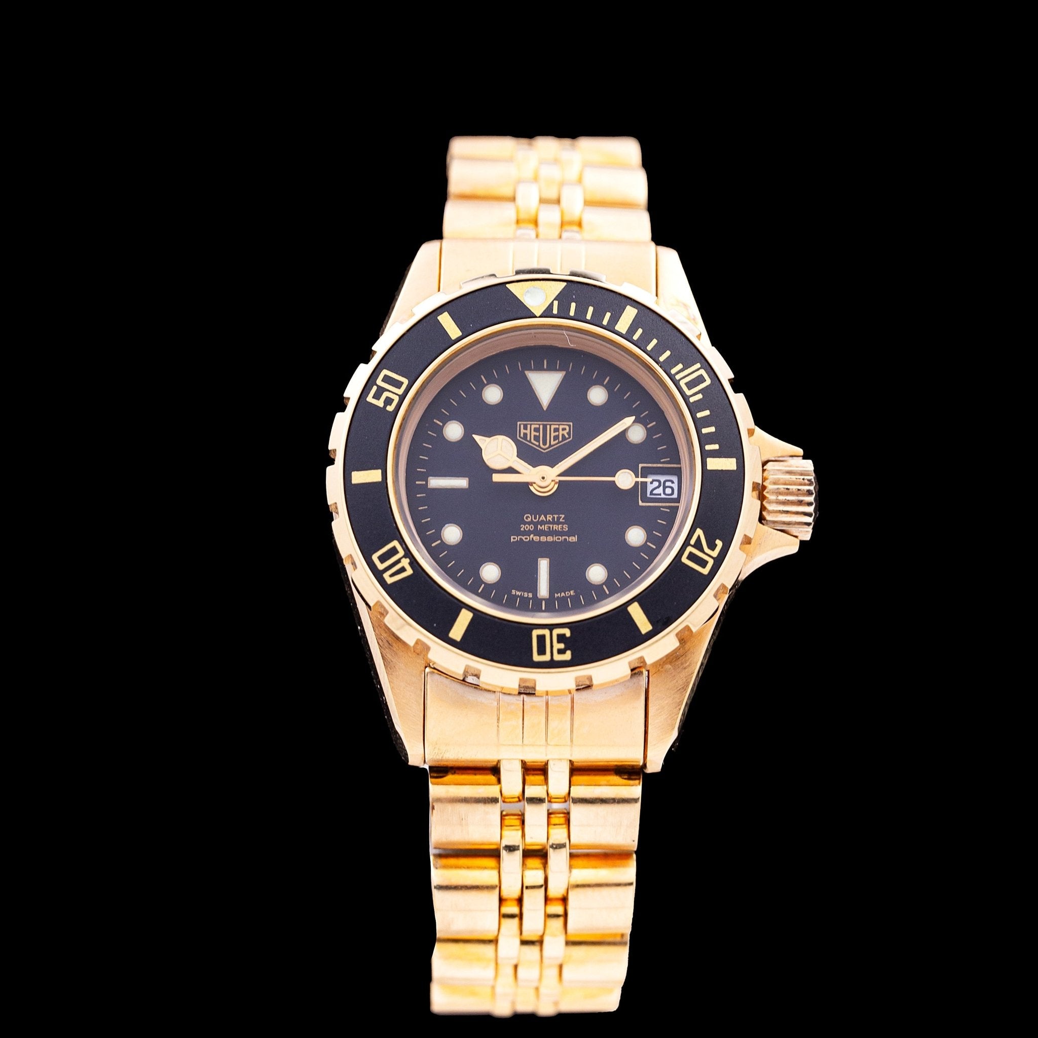 HEUER SERIE 1000 LADY 28MM - NOS - montre vintage - Contre - Temps Paris