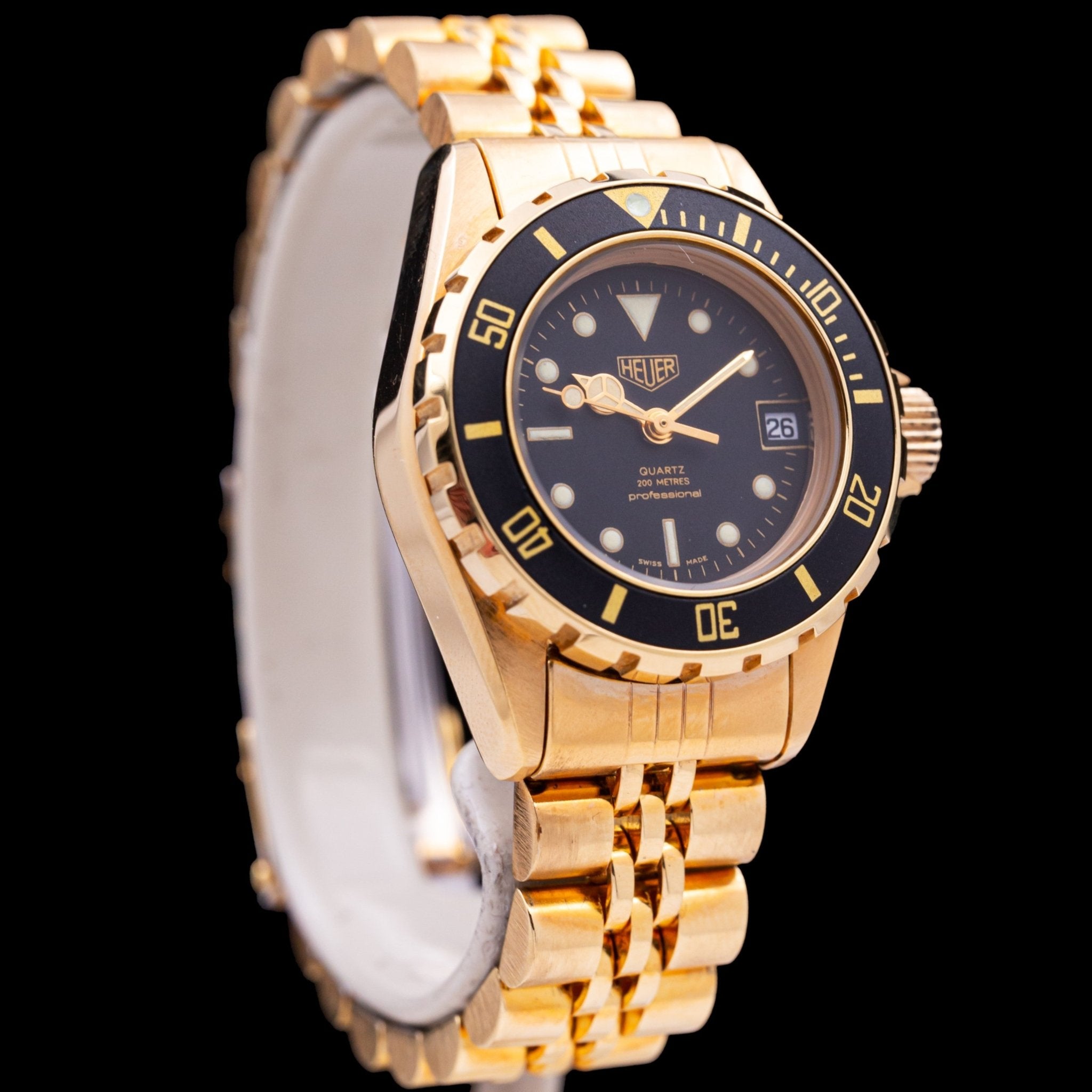 HEUER SERIE 1000 LADY 28MM - NOS - montre vintage - Contre - Temps Paris