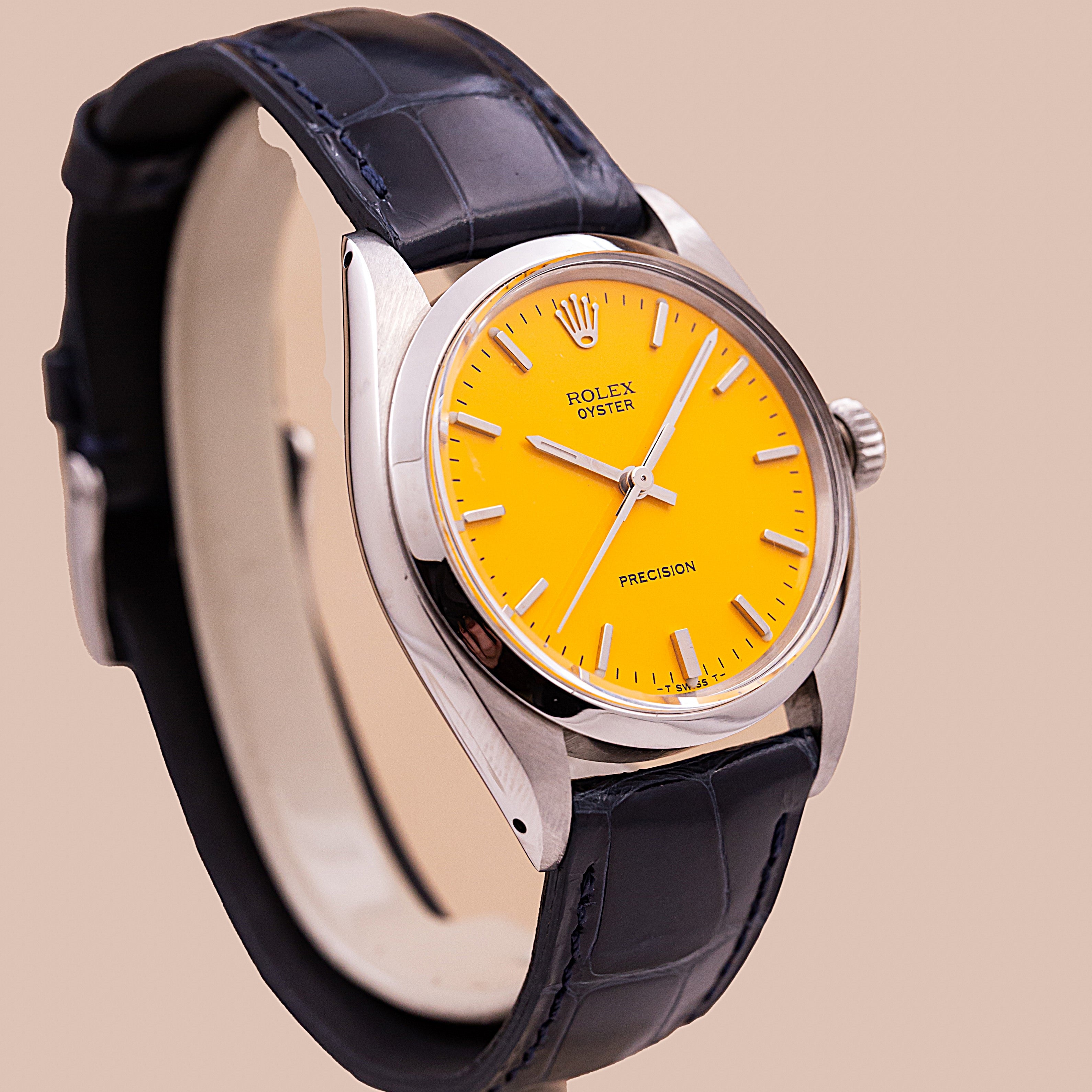 ROLEX OYSTER PRECISION YELLOW DIAL