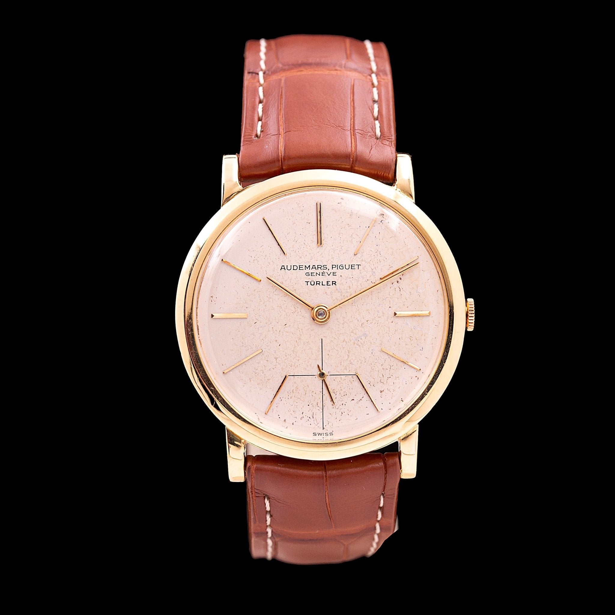 AUDEMARS PIGUET CLASSIQUE HABILLEE HOMME OR - montre vintage - Contre - Temps Paris
