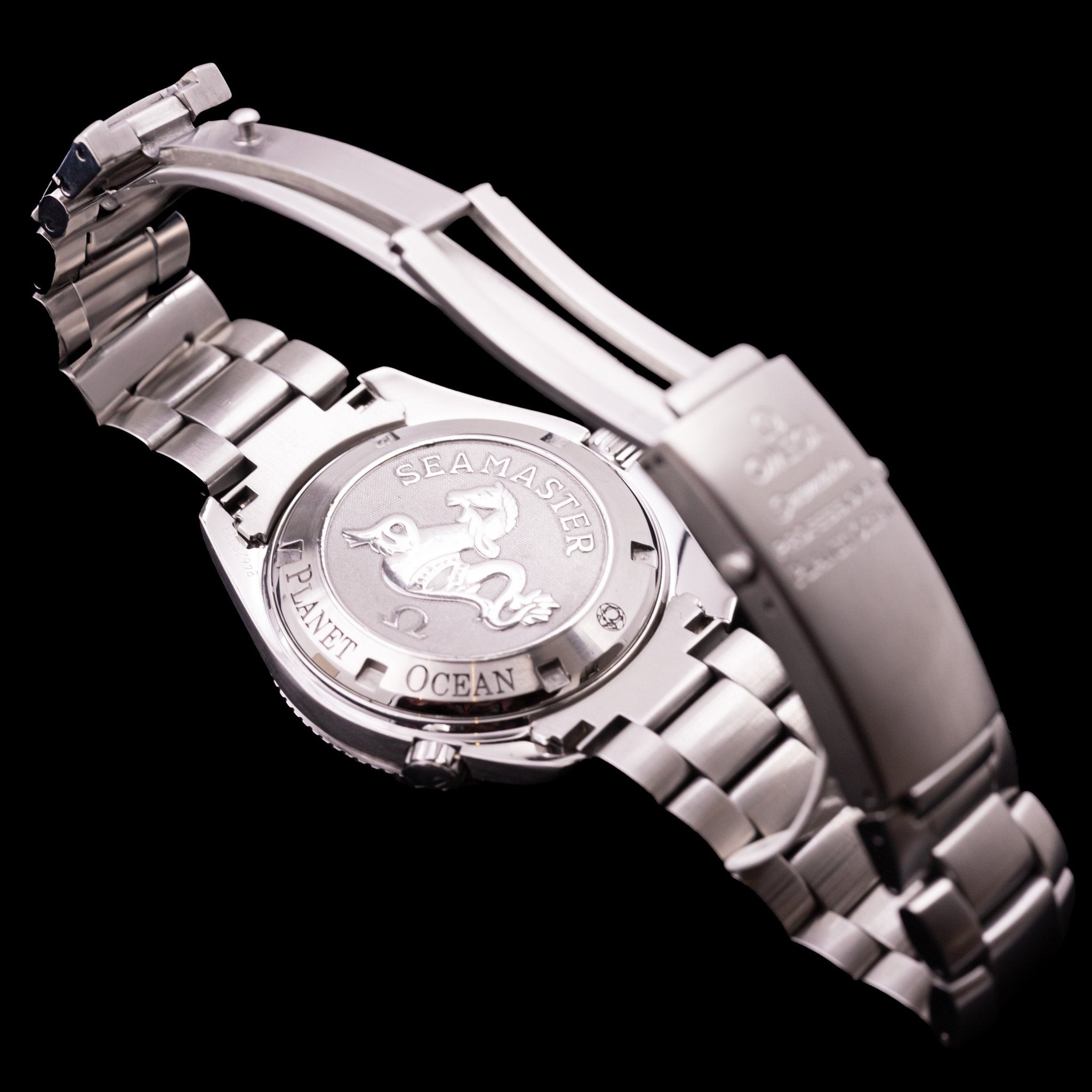 OMEGA SEAMASTER PLANETE OCEAN - montre vintage - Contre - Temps Paris