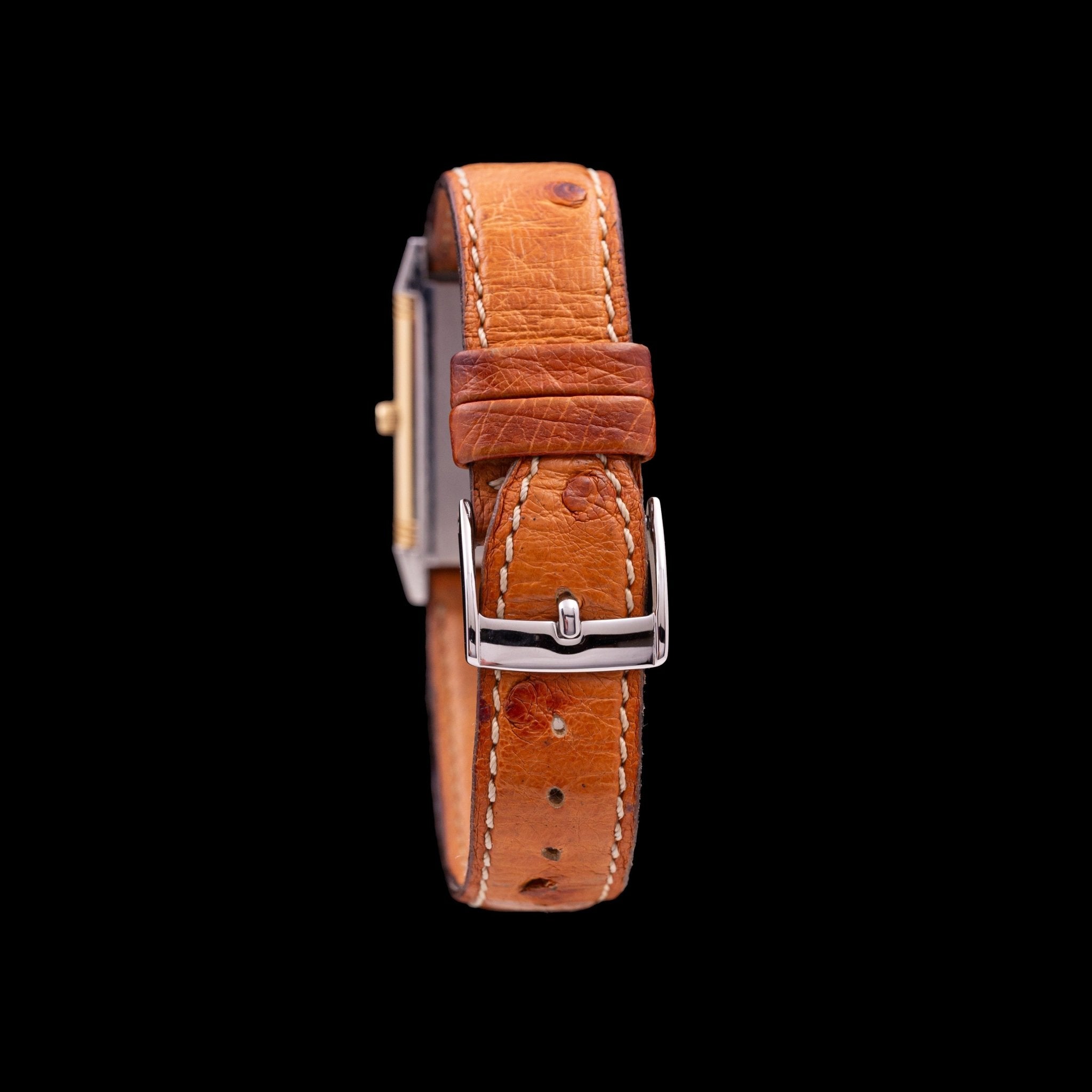JAEGER - LECOULTRE REVERSO CLASSIQUE OR ET ACIER - montre vintage - Contre - Temps Paris
