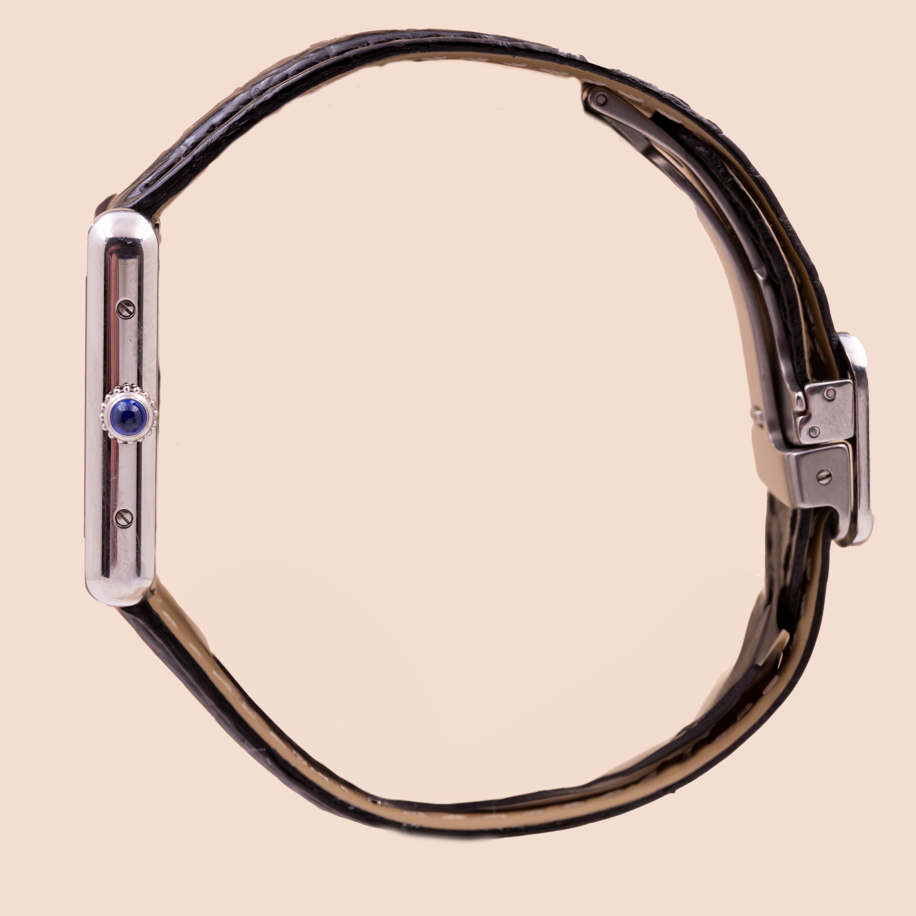 CARTIER TANK SOLO HOMME ACIER