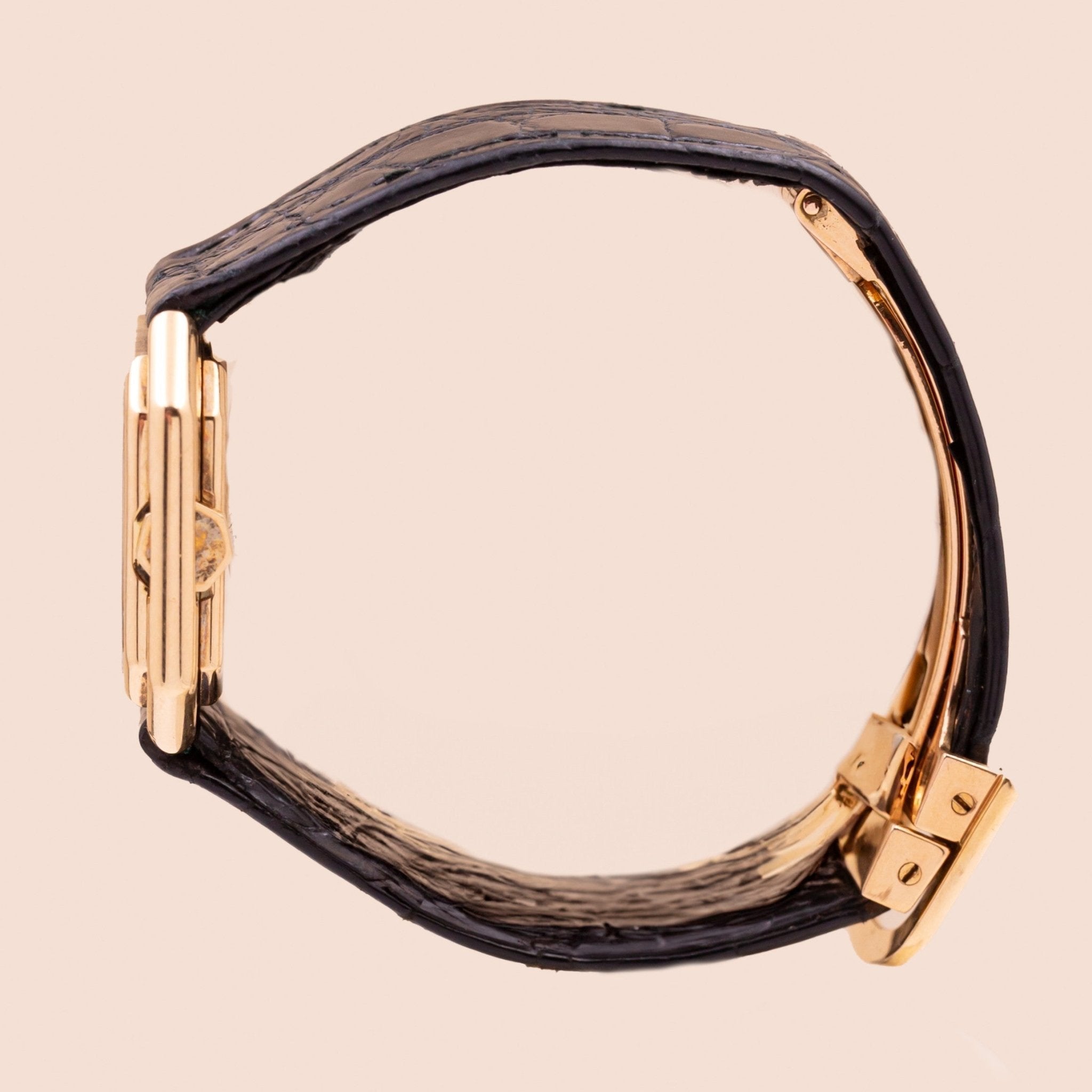 CARTIER CEINTURE FEMME OR - montre vintage - Contre - Temps Paris