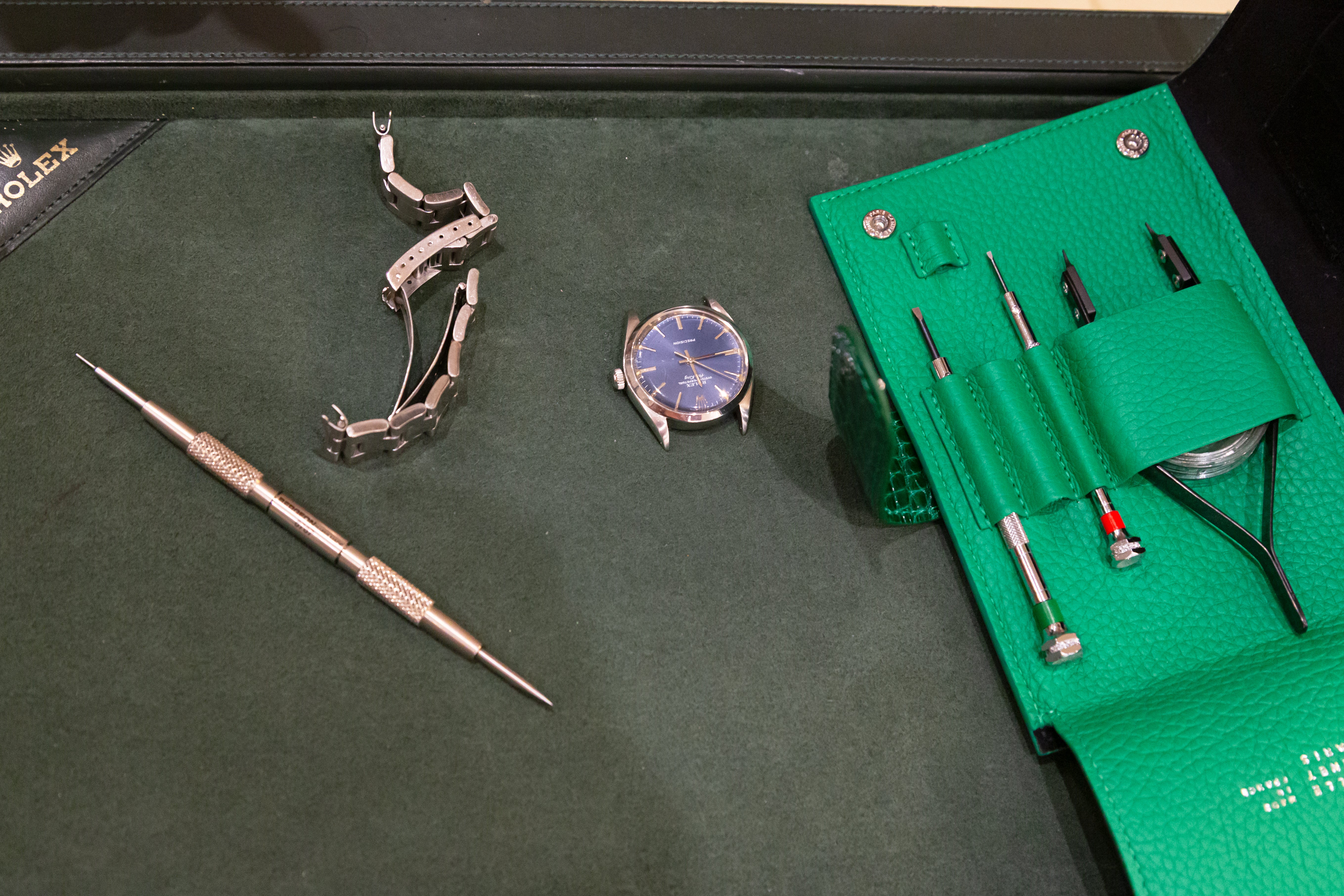 "HORLO" COLORED LEATHER TOOL CASE - CAMILLE FOURNET