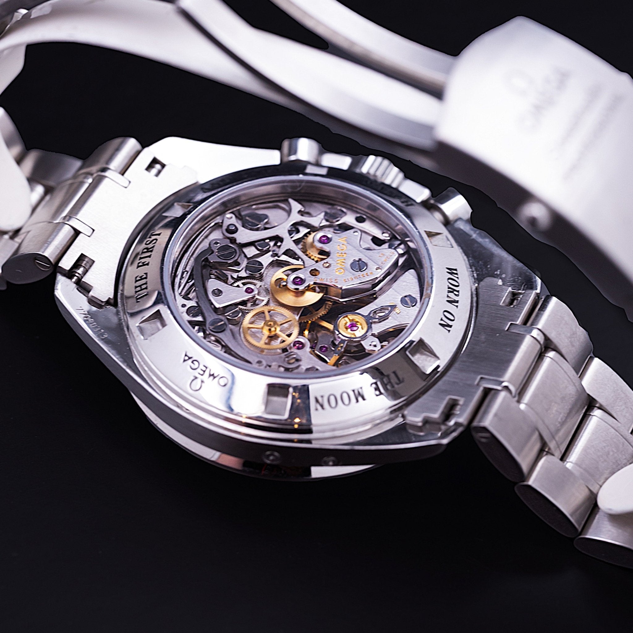 OMEGA SPEEDMASTER MOONWATCH PROFESSIONAL PHASE DE LUNE - montre vintage - Contre - Temps Paris