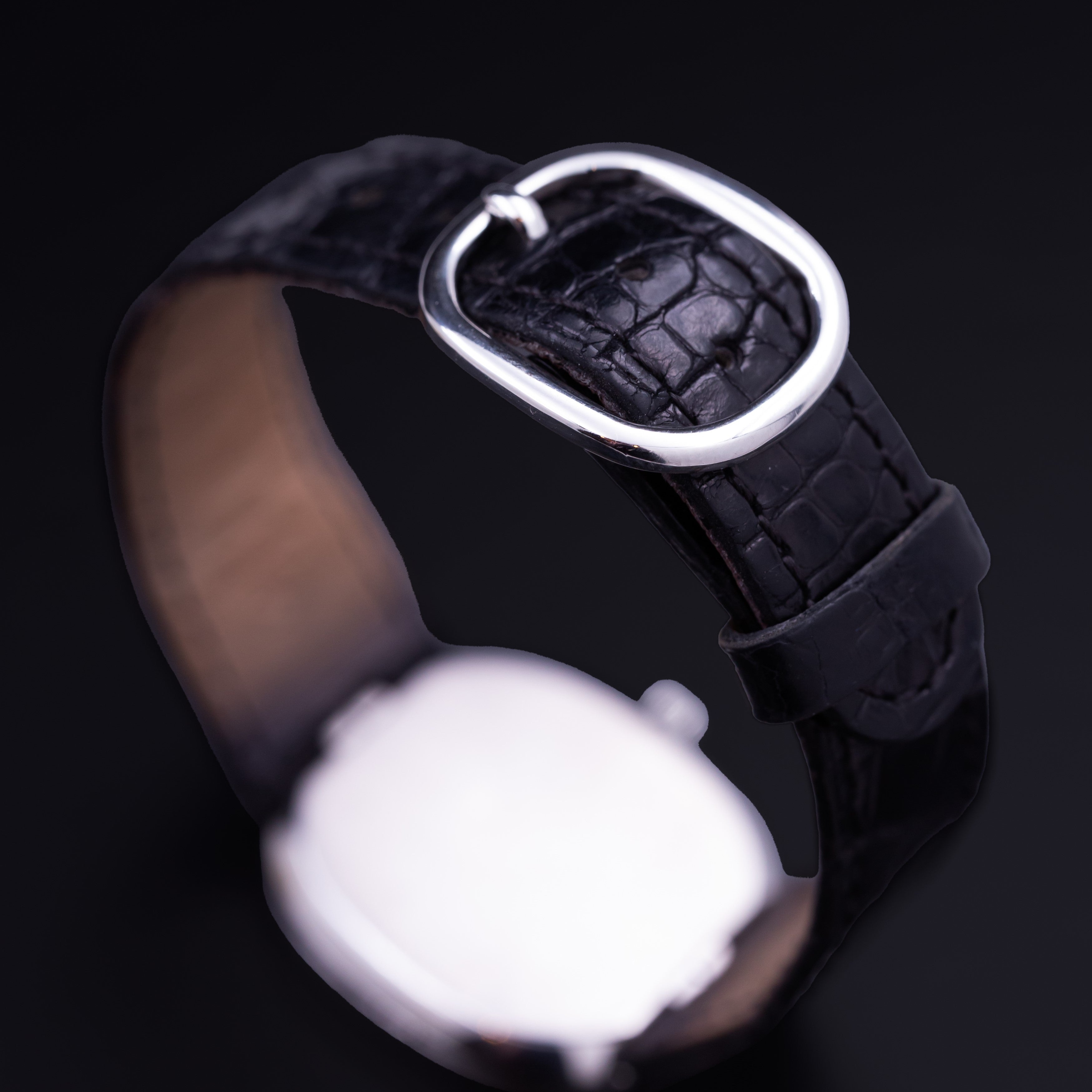 PATEK PHILIPPE ELLIPSE "CLOUS DE PARIS" STEEL - FULL SET