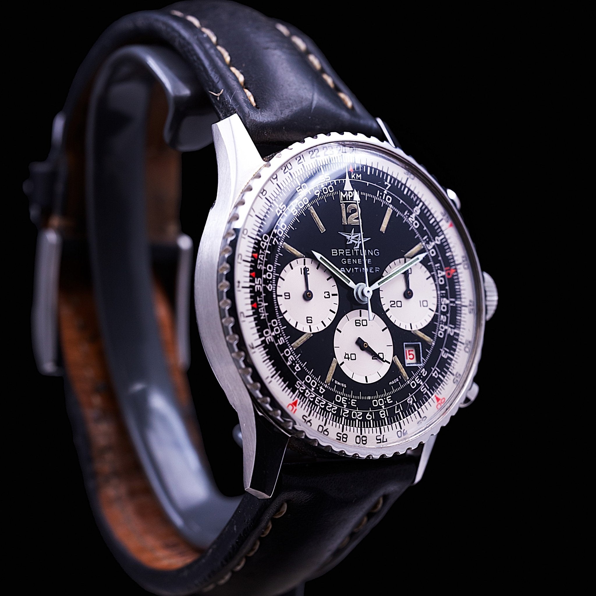 BREITLING OLD NAVITIMER REF 7806 - montre vintage - Contre - Temps Paris