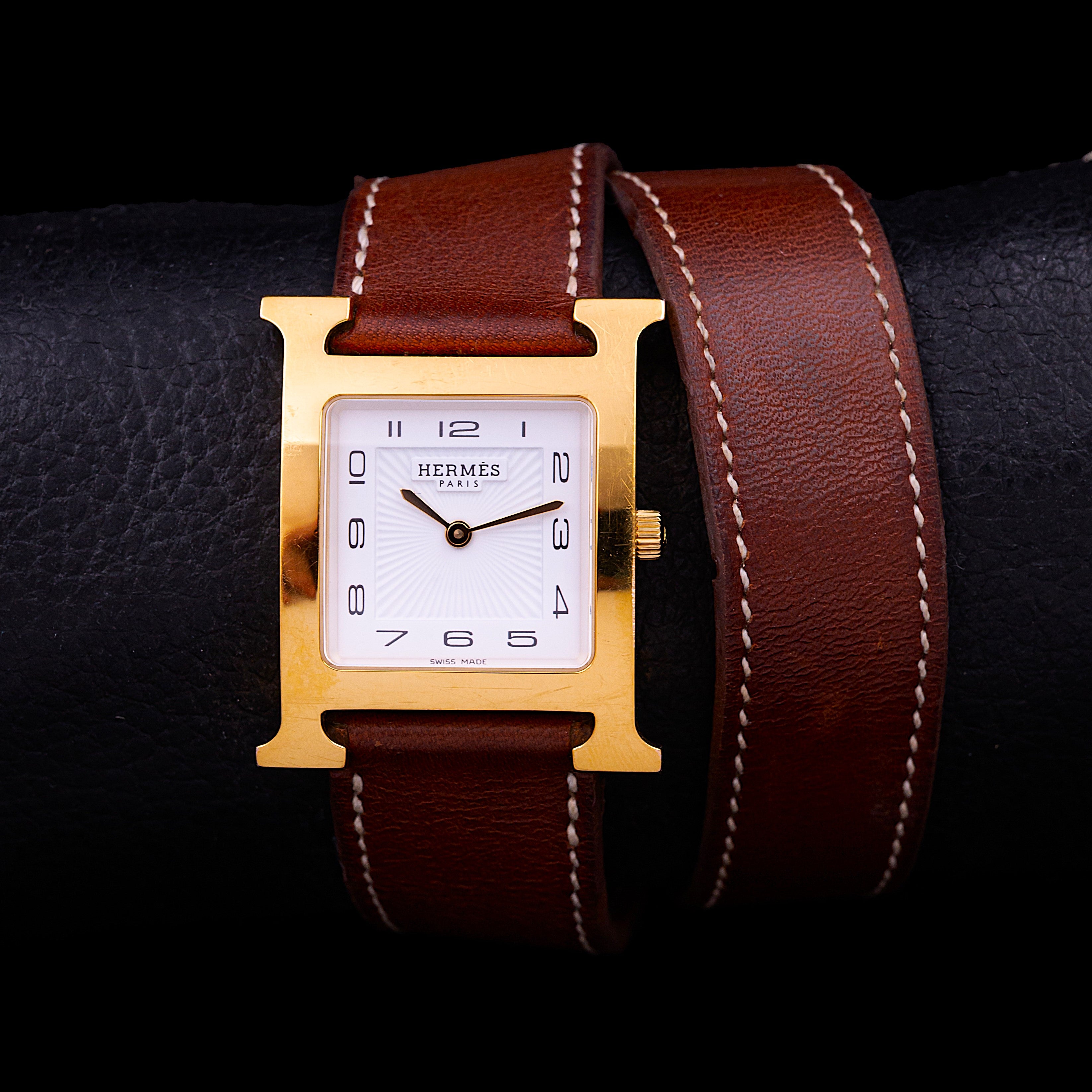 HERMES HEURE H LADY BICOLORE