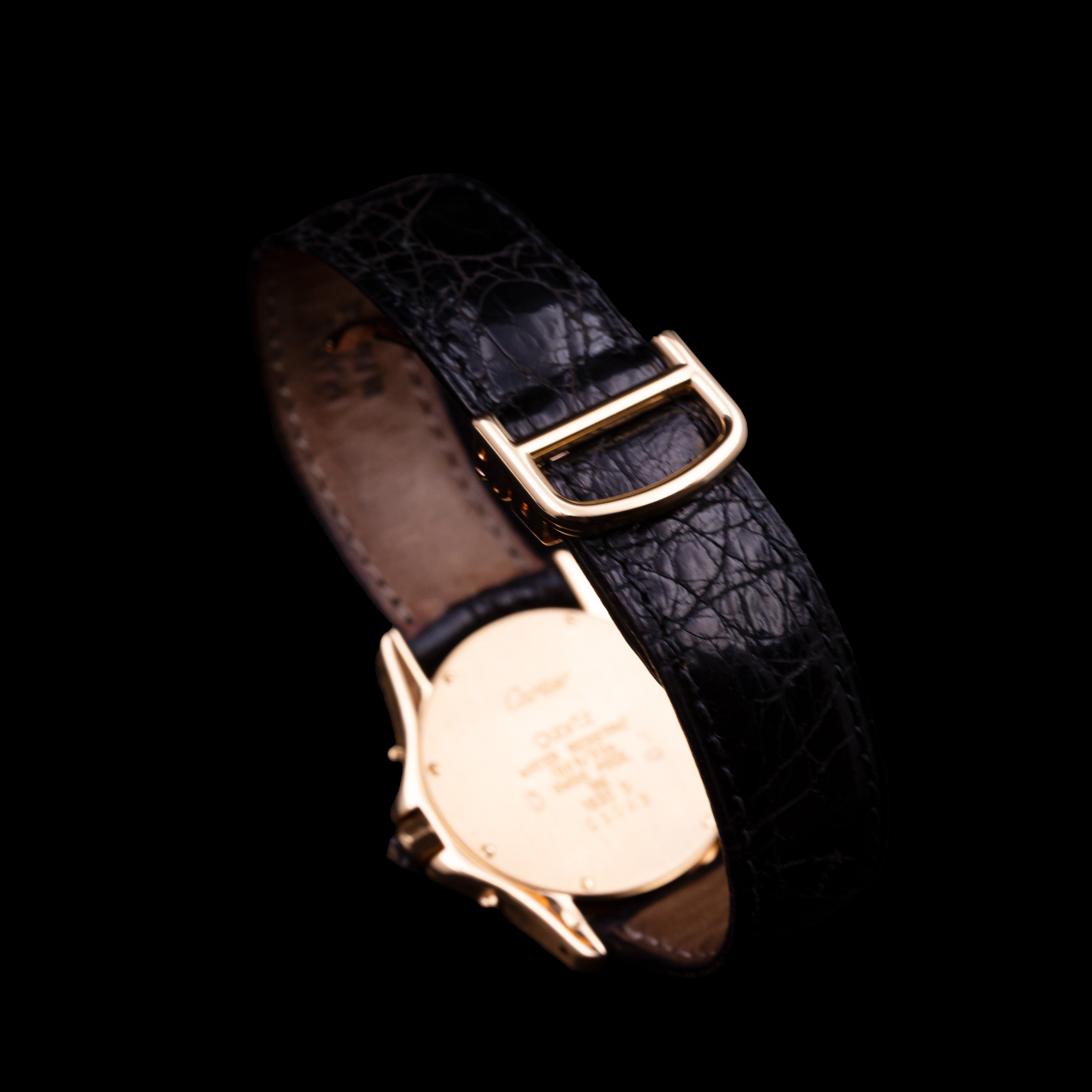 CARTIER CHRONOGRAPHE SANTOS LADY OR ET DIAMANTS