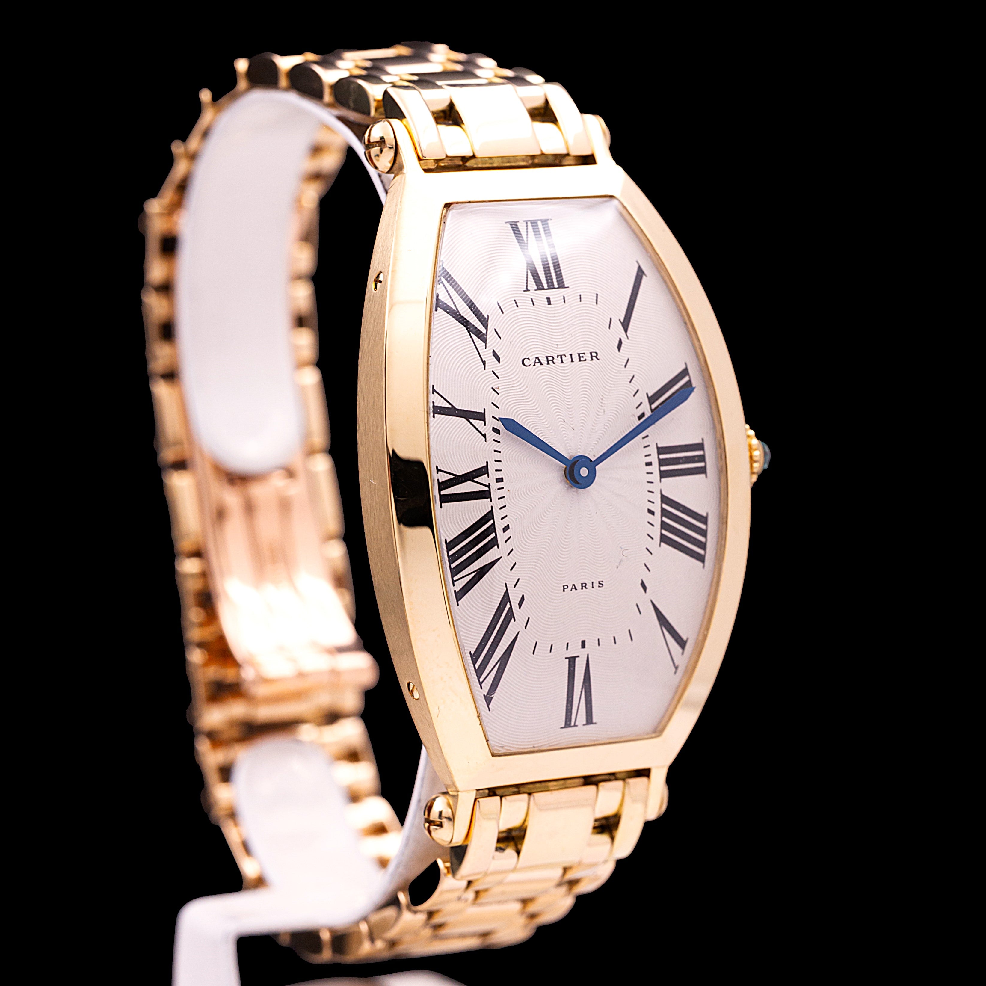 CARTIER TONNEAU OR JAUNE HOMME