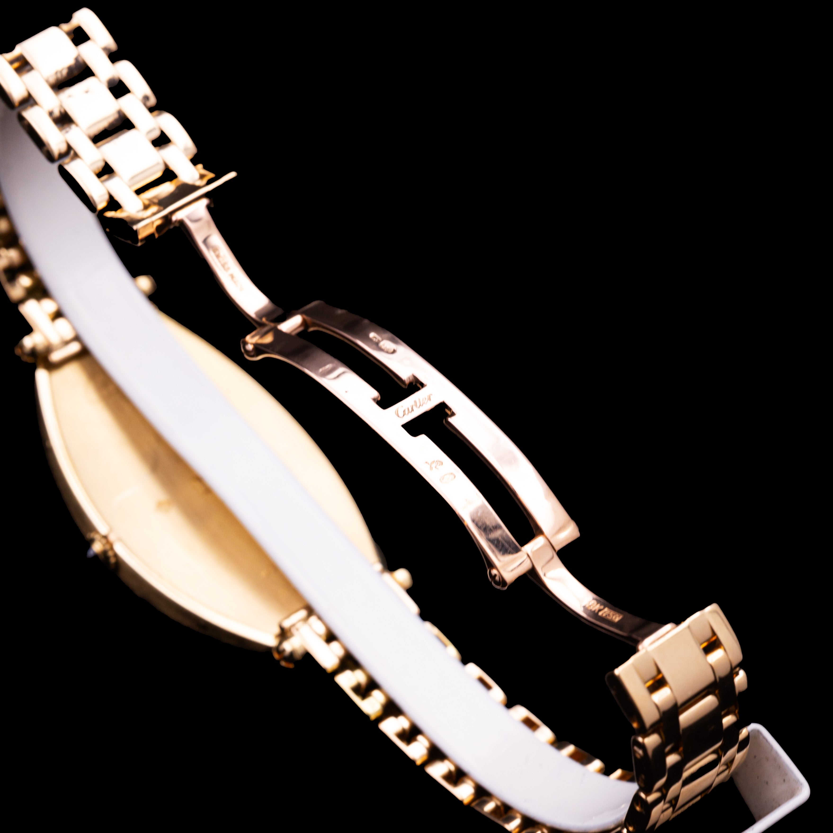 CARTIER TONNEAU OR JAUNE HOMME