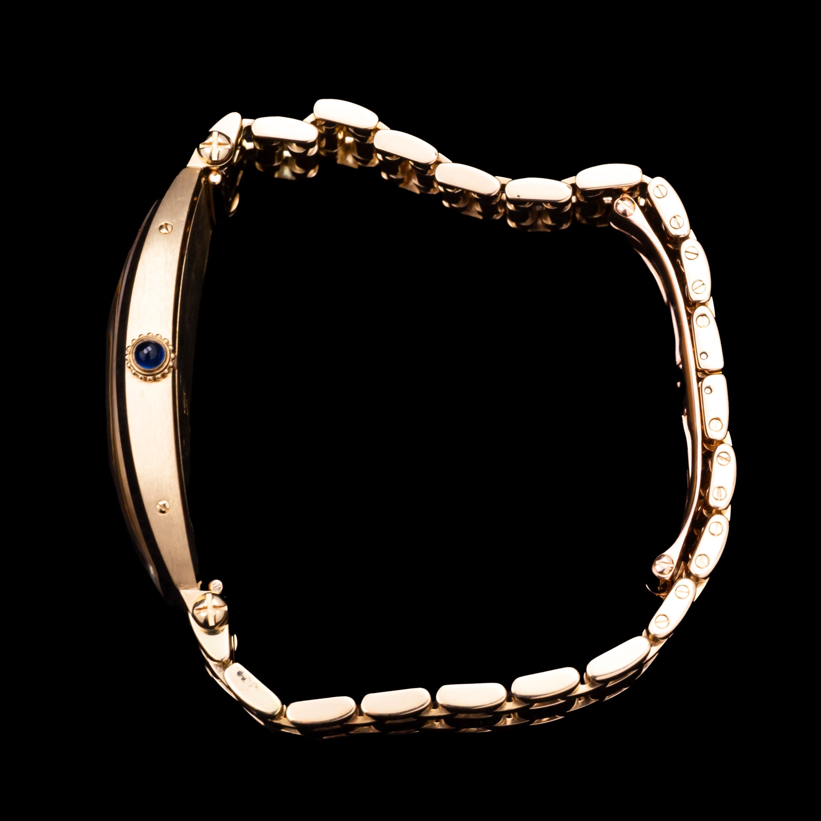 CARTIER TONNEAU OR JAUNE HOMME