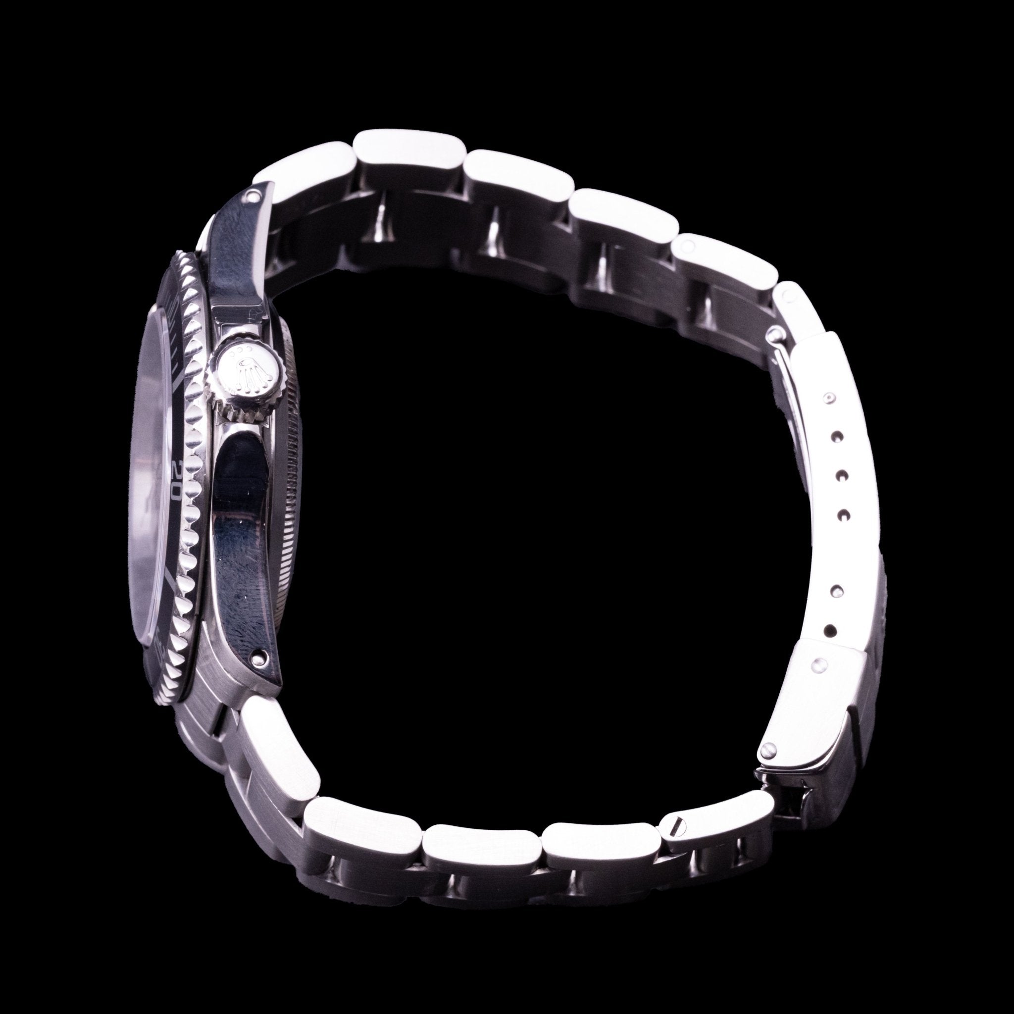 ROLEX SUBMARINER NO - DATE VERRE SAPHIR REF 14060 M - montre vintage - Contre - Temps Paris