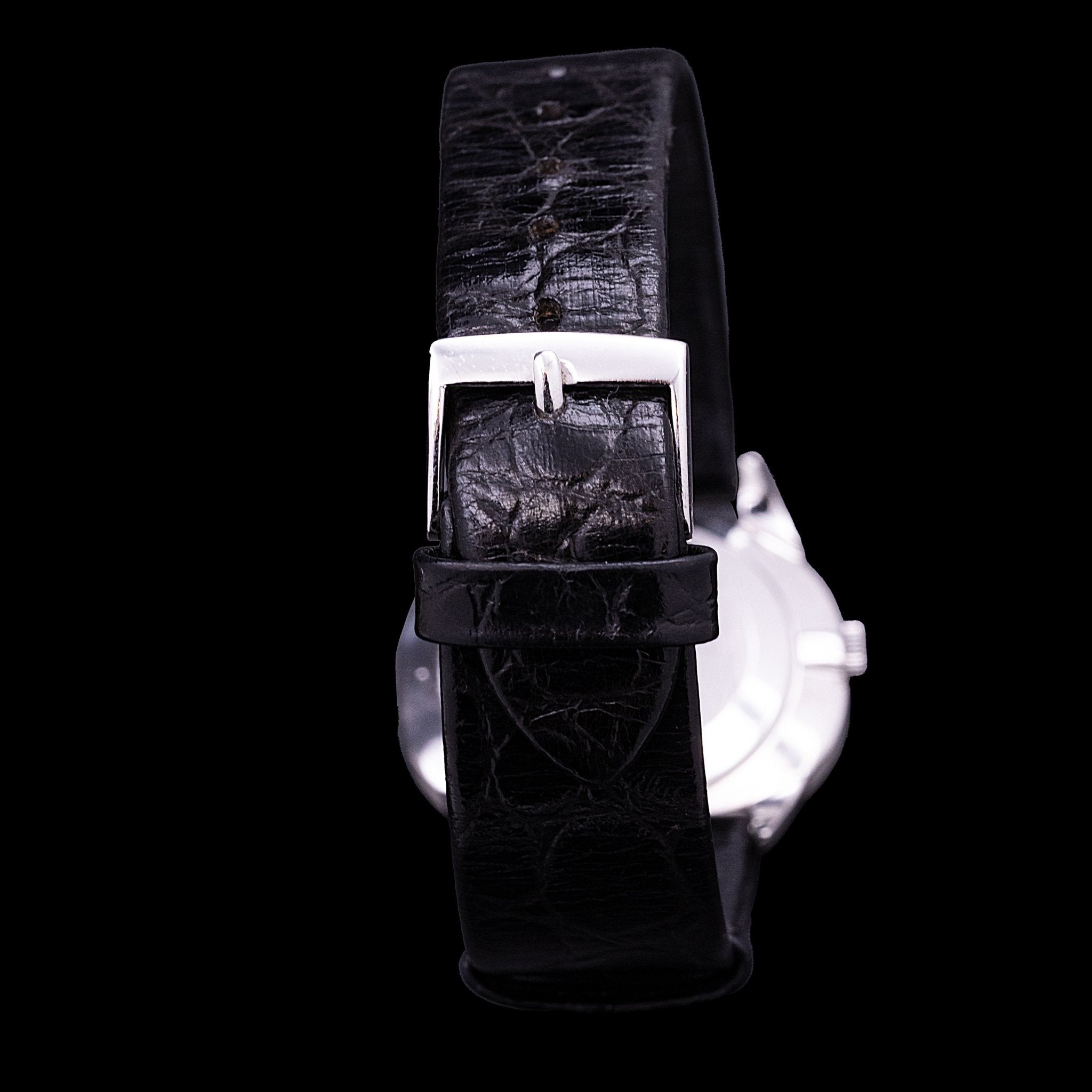 PATEK PHILIPPE ELLIPSE HORIZONTALE OR BLANC - montre vintage - Contre - Temps Paris