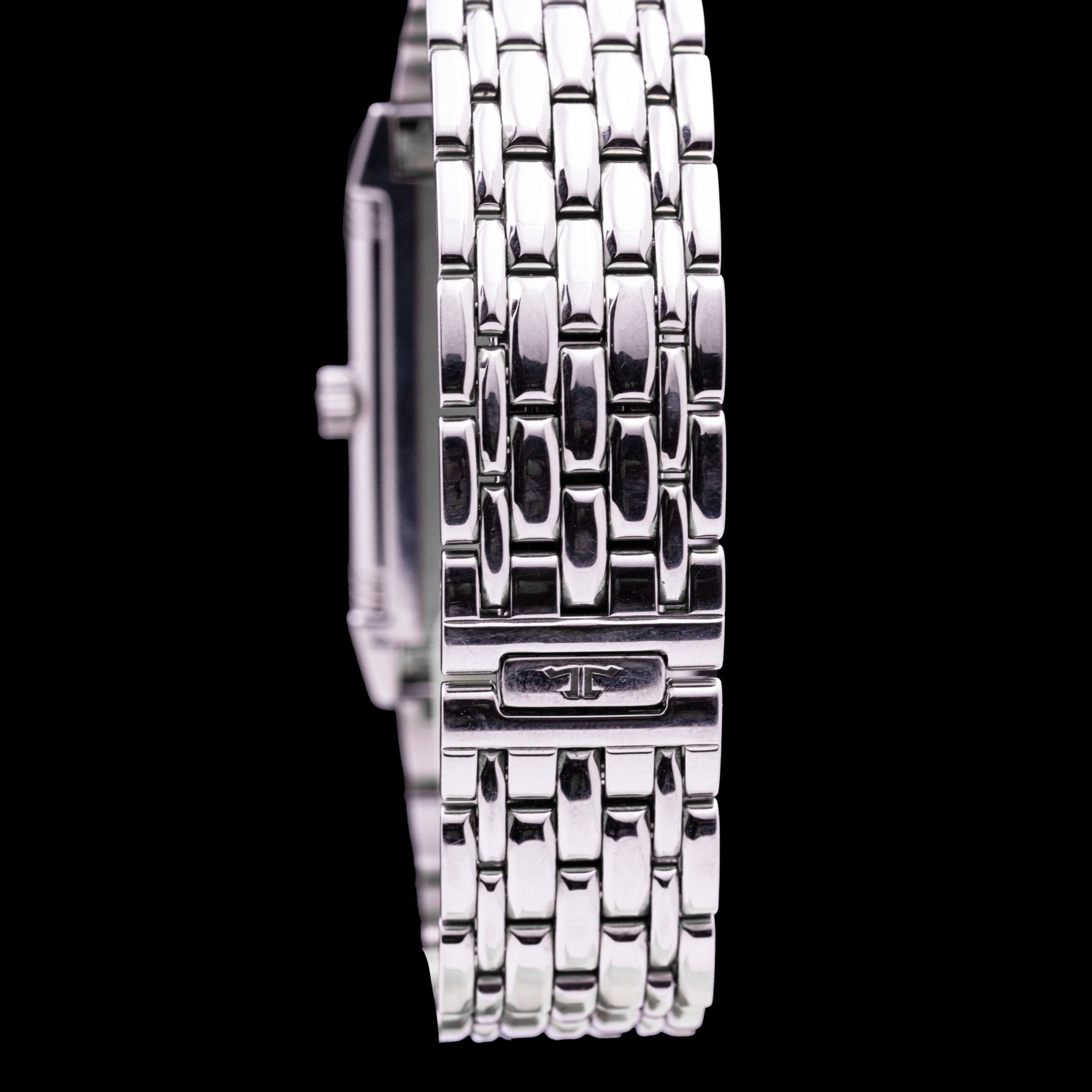 JAEGER - LECOULTRE REVERSO CLASSIQUE TOUT ACIER - montre vintage - Contre - Temps Paris