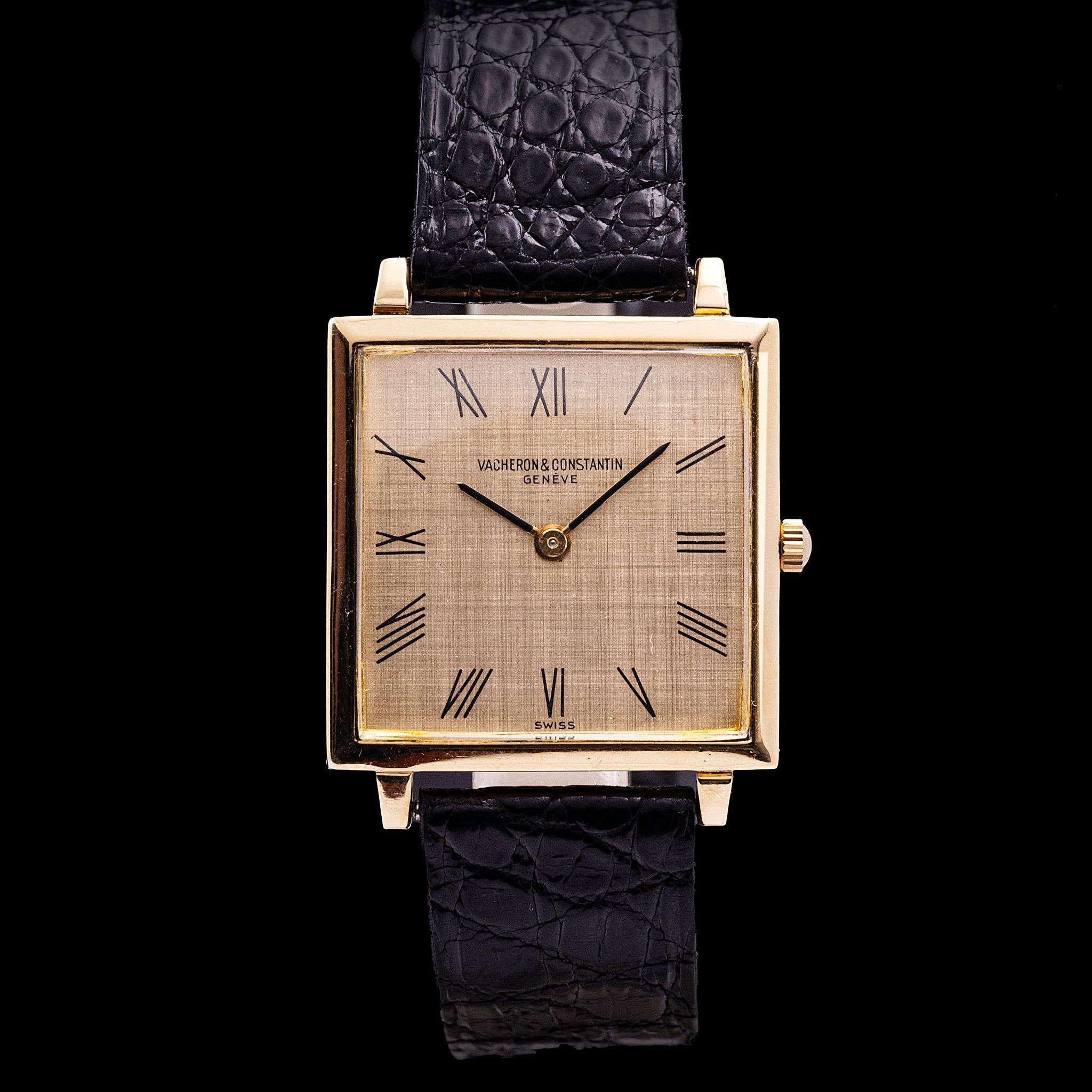 VACHERON CONSTANTIN CLASSIQUE CARREE HOMME - montre vintage - Contre - Temps Paris