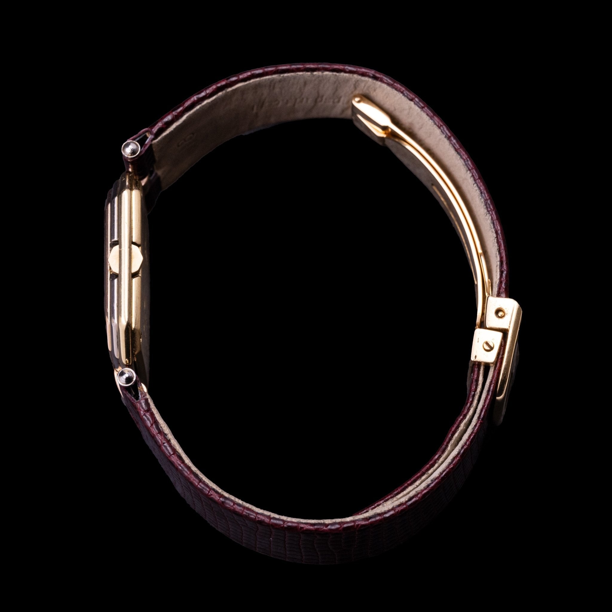 CARTIER CEINTURE TRINITY 3 ORS - montre vintage - Contre - Temps Paris