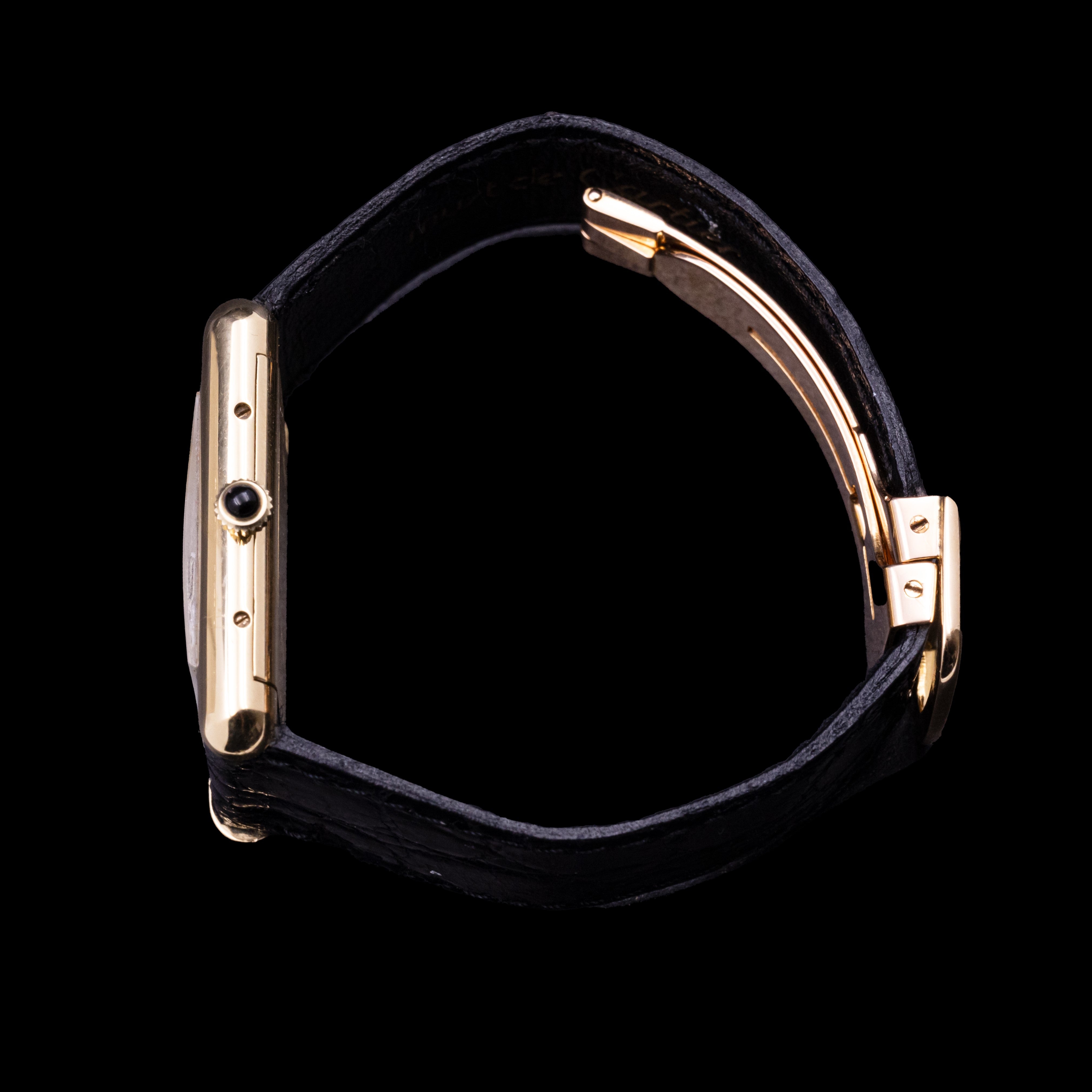 CARTIER TANK "LOUIS CARTIER" GOLD MEN'S SIZE