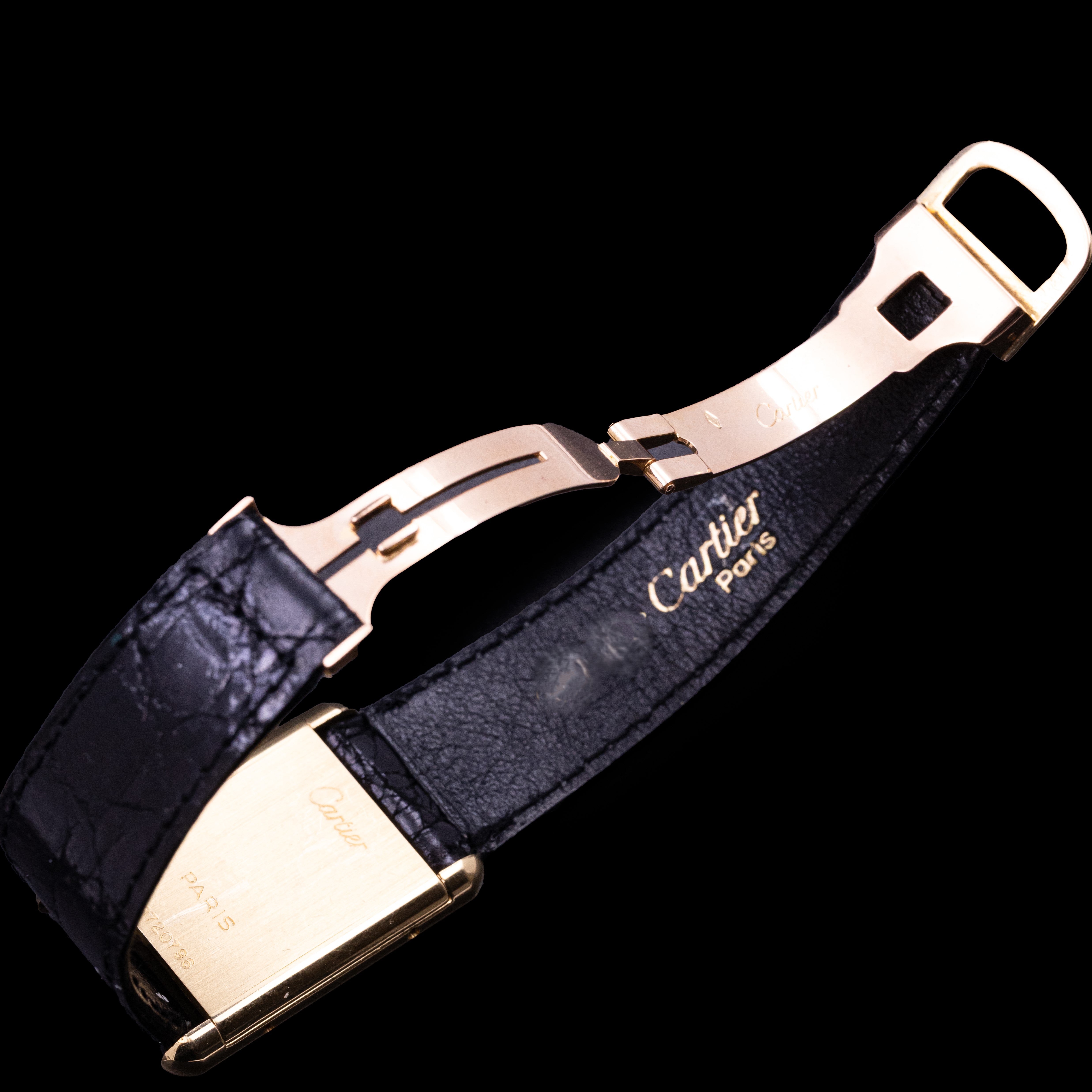 CARTIER TANK "LOUIS CARTIER" GOLD MEN'S SIZE