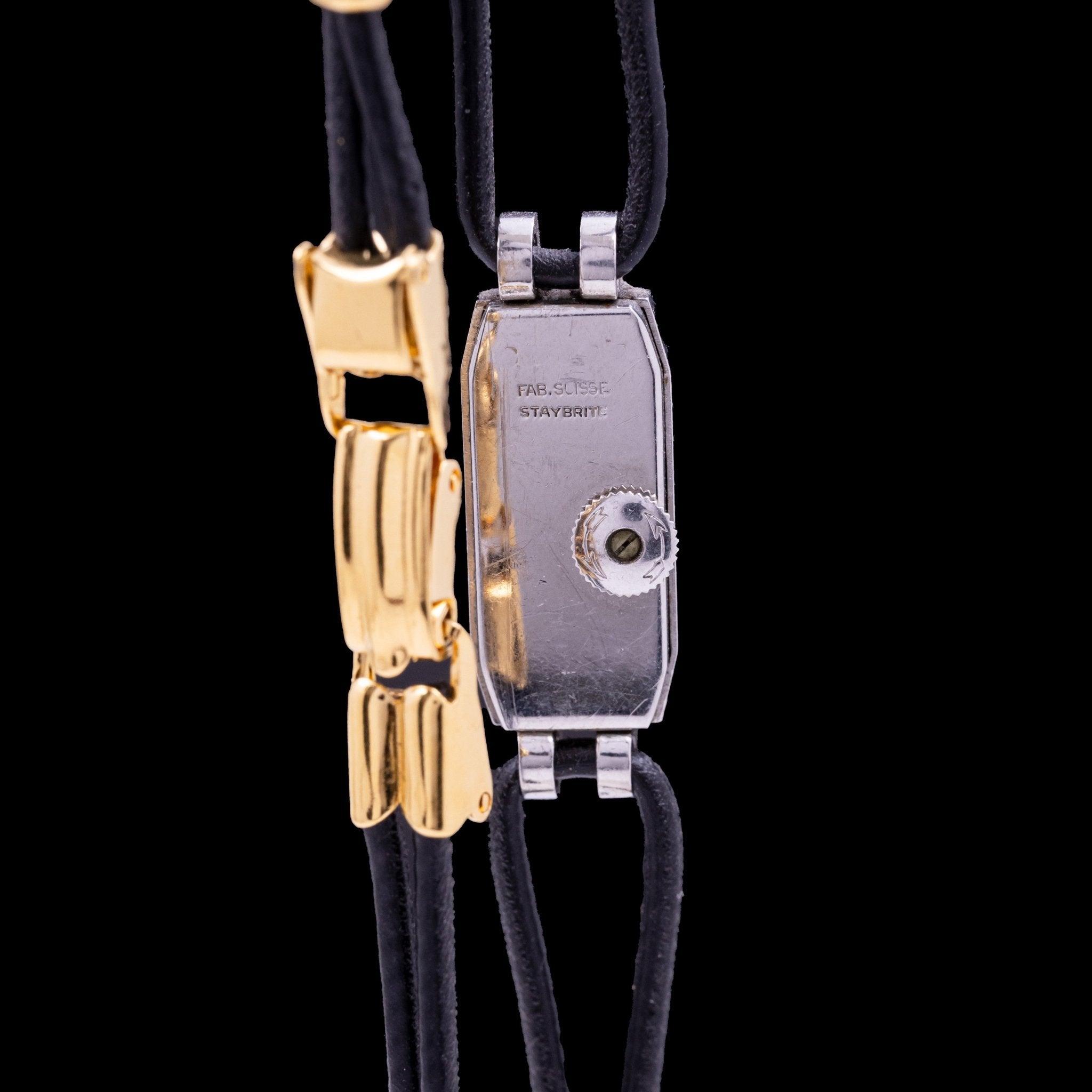 JAEGER - LECOULTRE LADY VINTAGE DUOPLAN - montre vintage - Contre - Temps Paris