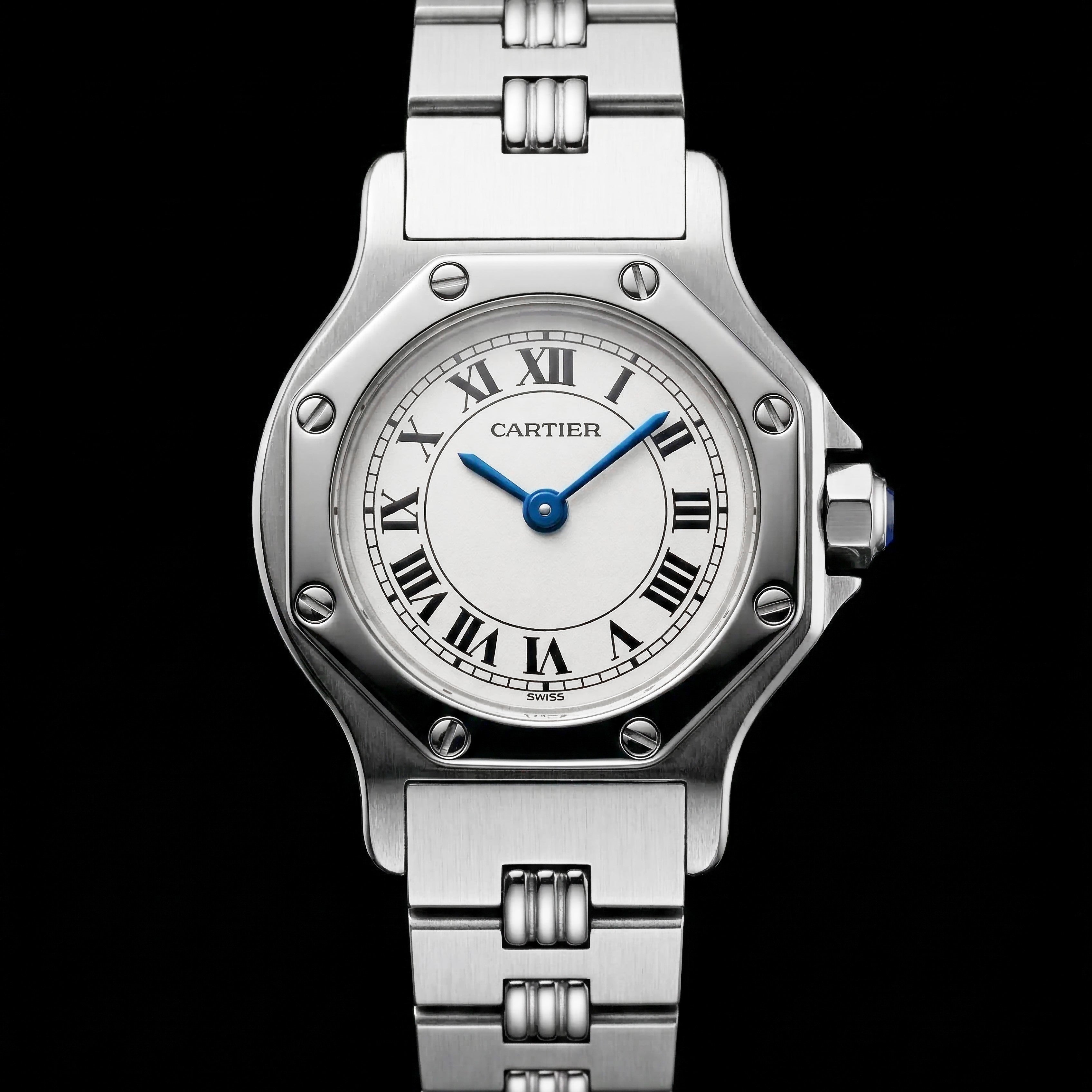 CARTIER SANTOS OCTOGONALE AUTOMATIQUE LADY