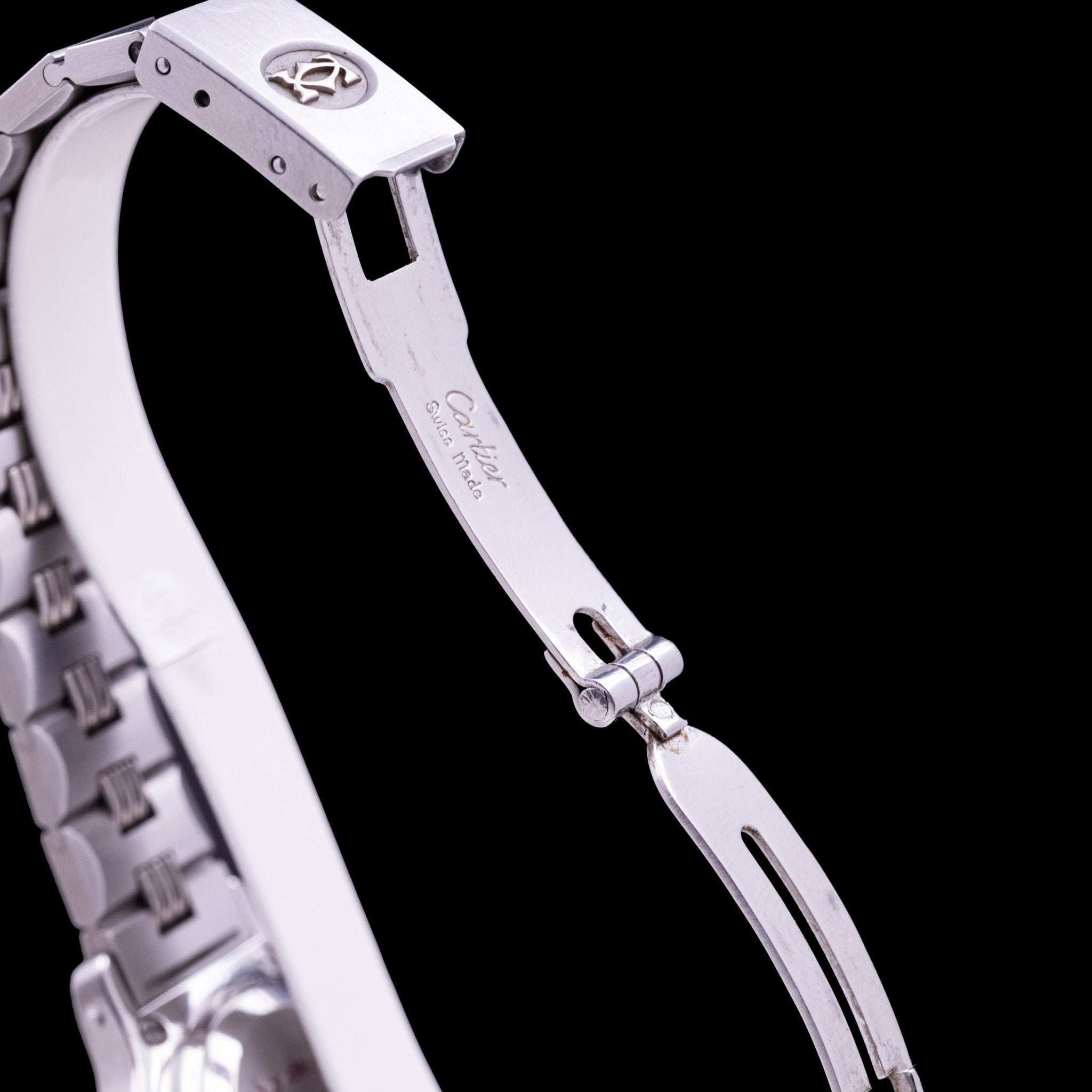 CARTIER SANTOS OCTOGONALE AUTOMATIQUE LADY - montre vintage - Contre - Temps Paris