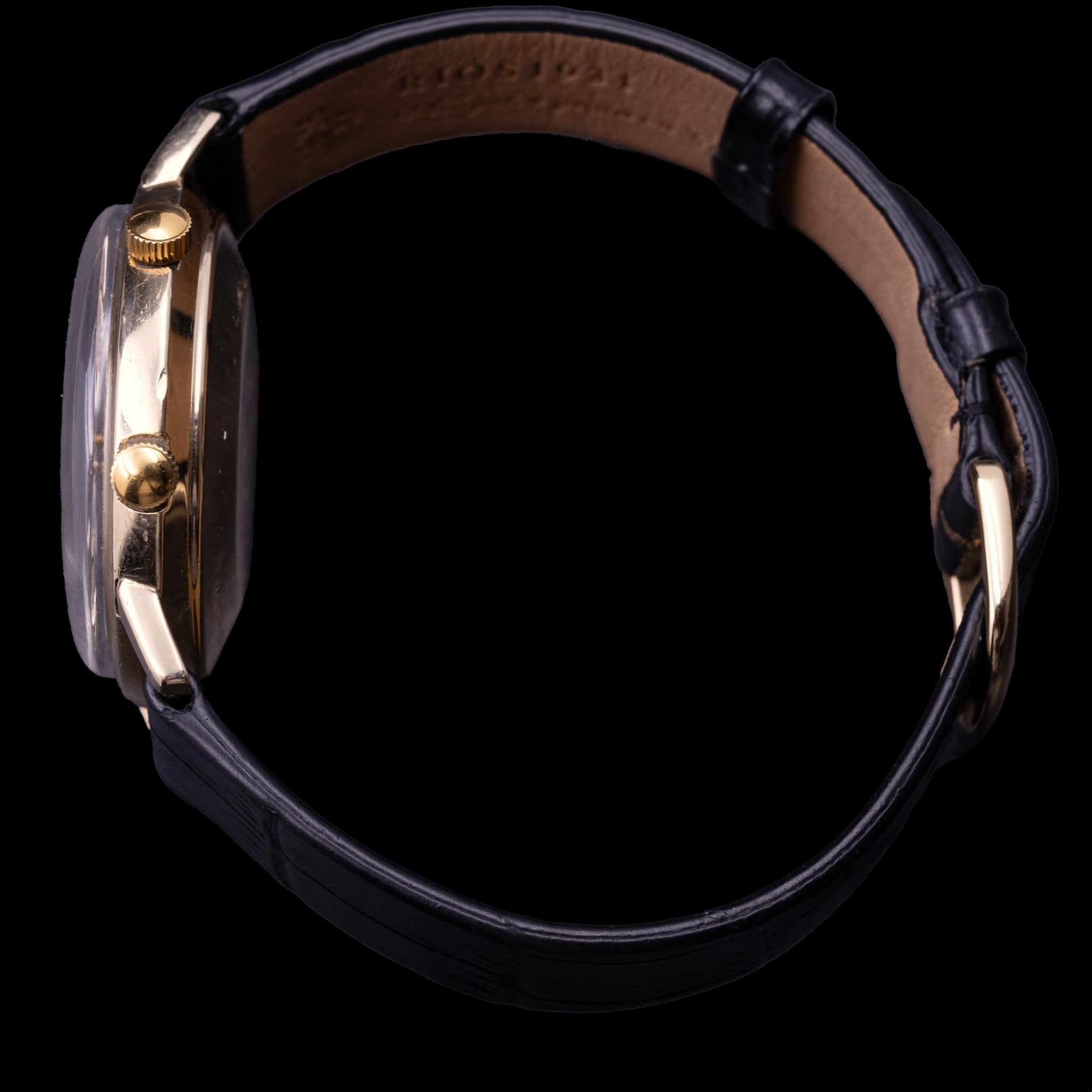 JAEGER - LECOULTRE MEMOVOX AUTOMATIC GOLD FILLED - montre vintage - Contre - Temps Paris