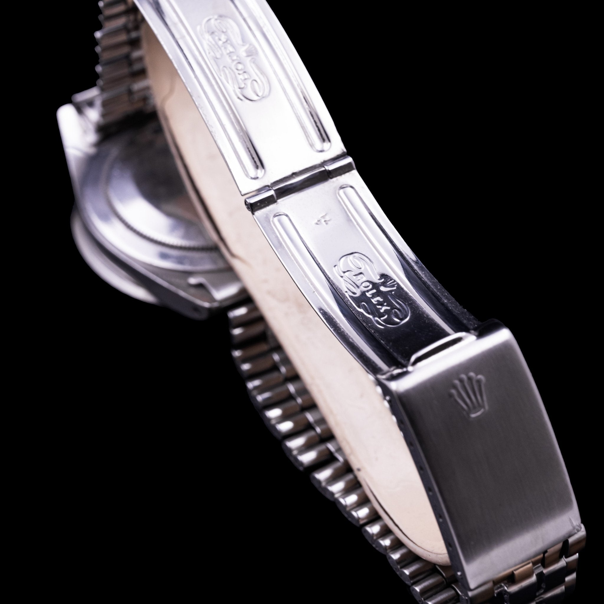 ROLEX GMT MASTER NOIRE REF 16750 - montre vintage - Contre - Temps Paris