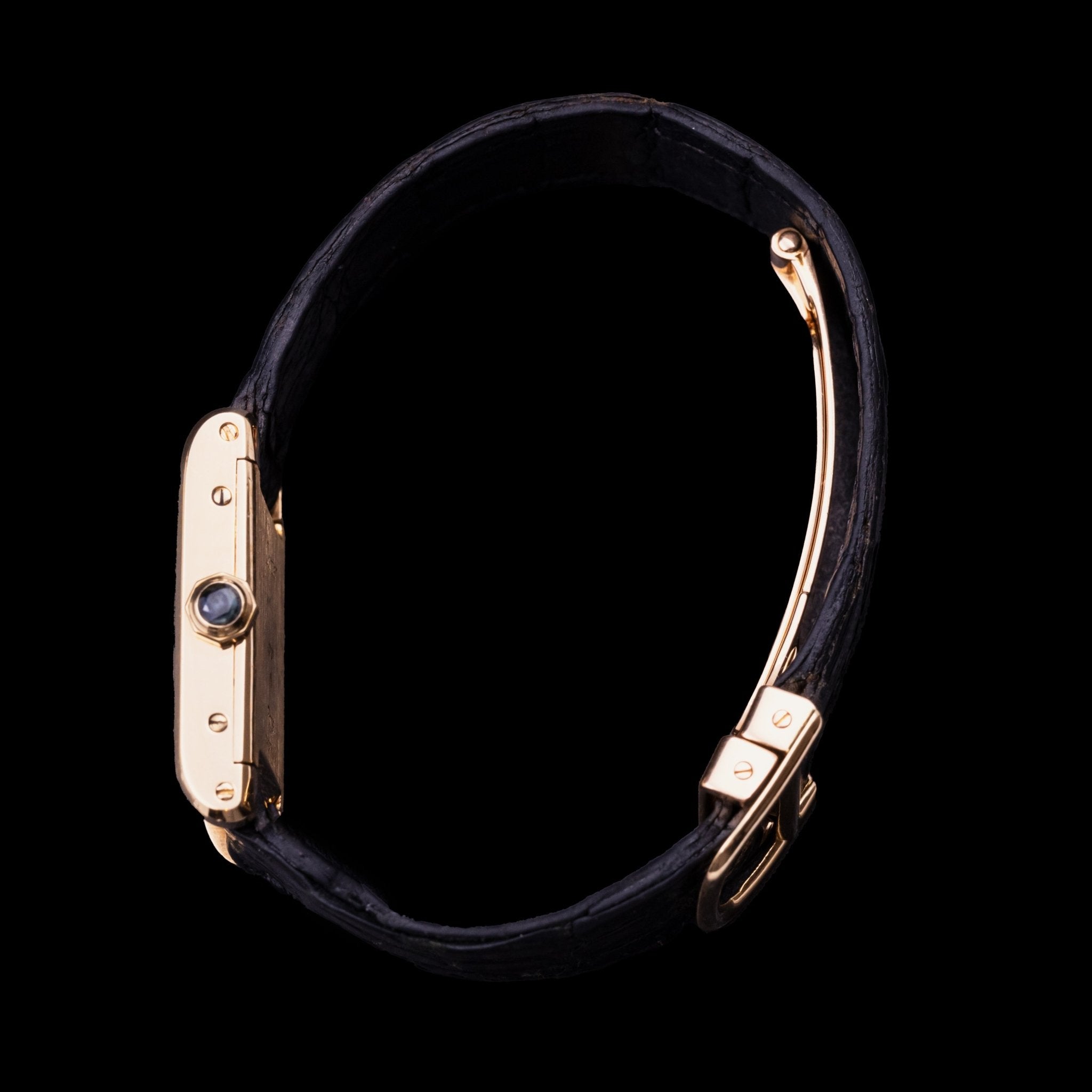 CARTIER TANK NORMALE OR TAILLE FEMME - montre vintage - Contre - Temps Paris