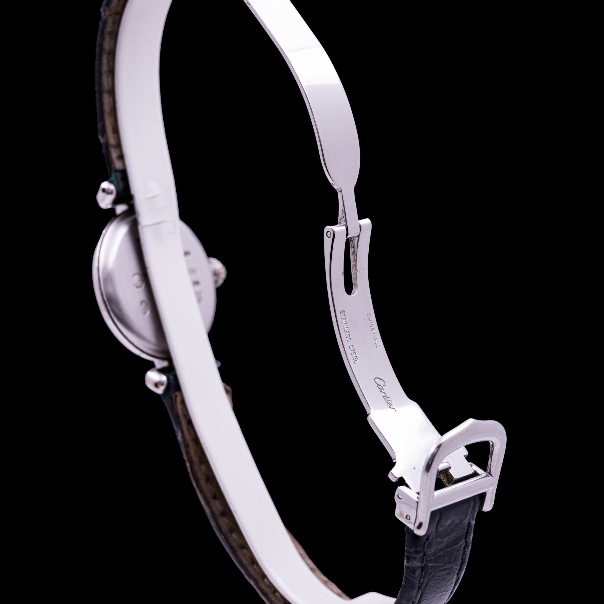 CARTIER COLISEE MUST SILVER LADY - montre vintage - Contre - Temps Paris