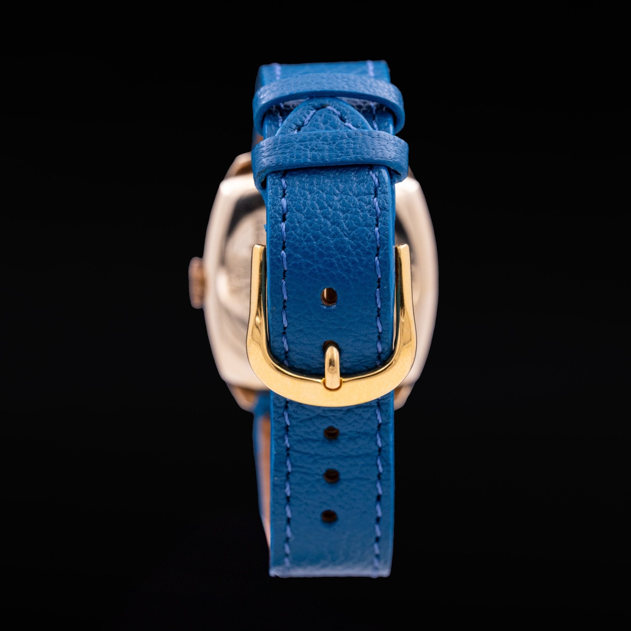 Longines vintage coussin Or 9k, ca.1947 - montre vintage - Contre-Temps Paris