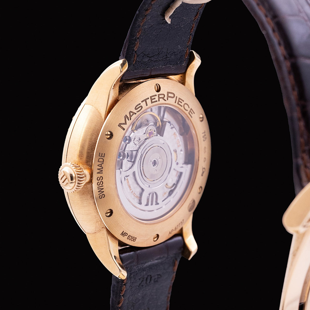 Maurice Lacroix Masterpiece Jours Rétrogrades Or Rose Ref. MP6358, circa 2010 - montre vintage - Contre-Temps Paris