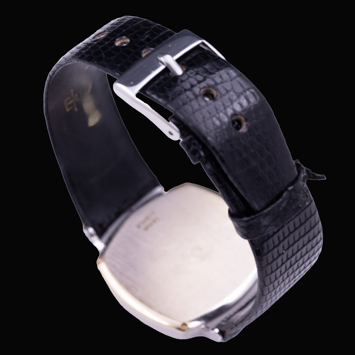 Piaget Coussin Cambré White Gold Turquoise Dial Ref. 12406, 1970s