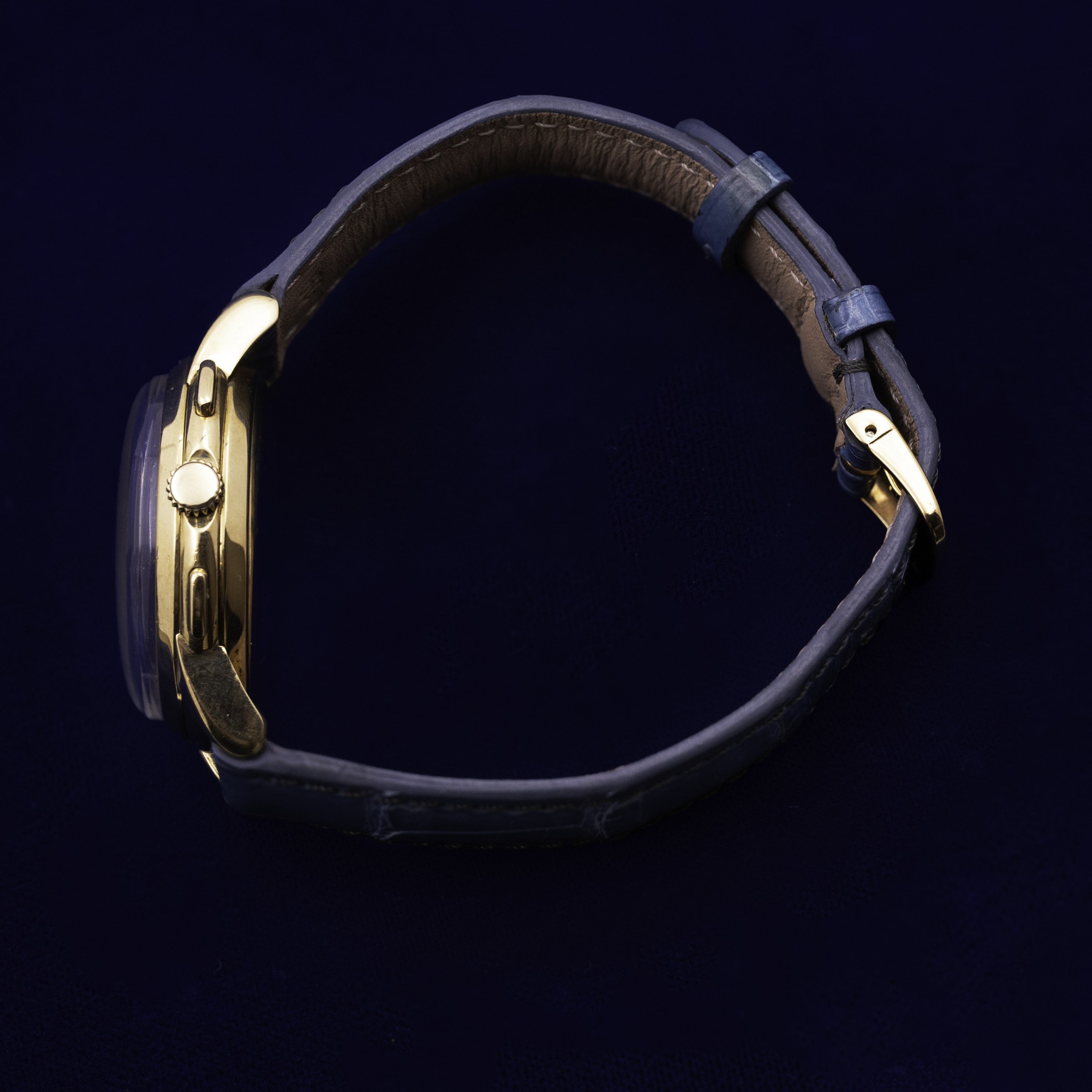 LONGINES CHRONOGRAPHE FLY-BACK OR JAUNE