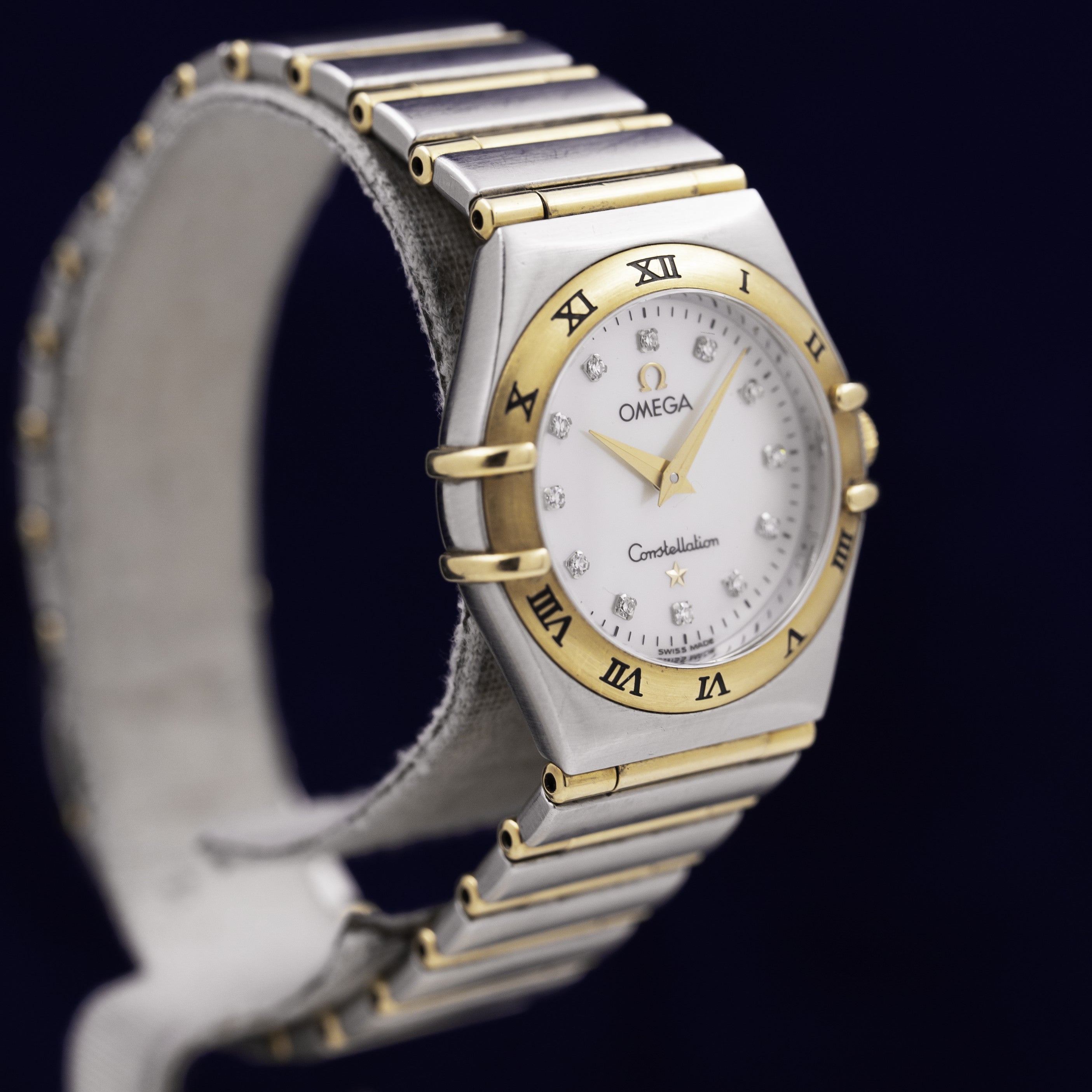 OMEGA CONSTELLATION LADY BI-COLOR INDEXES DIAMANT