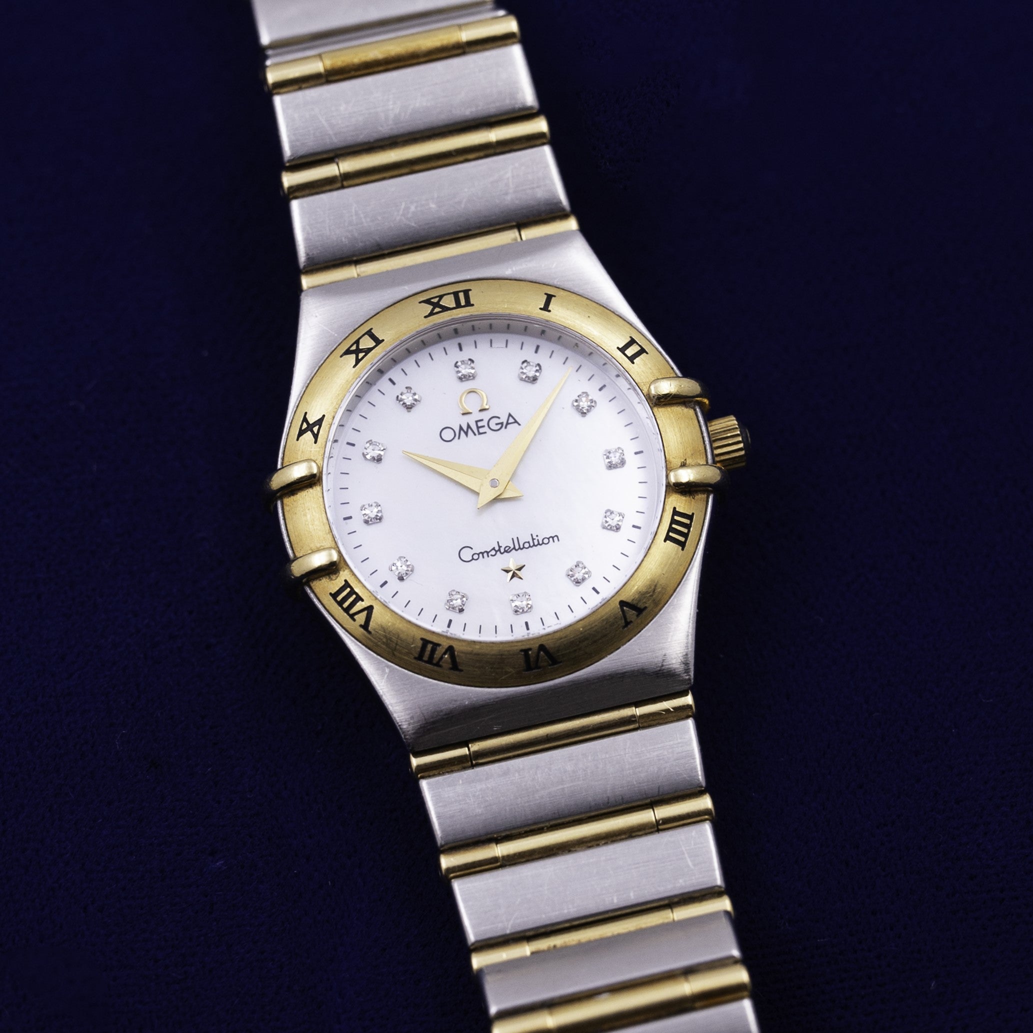 OMEGA CONSTELLATION LADY BI-COLOR INDEXES DIAMANT