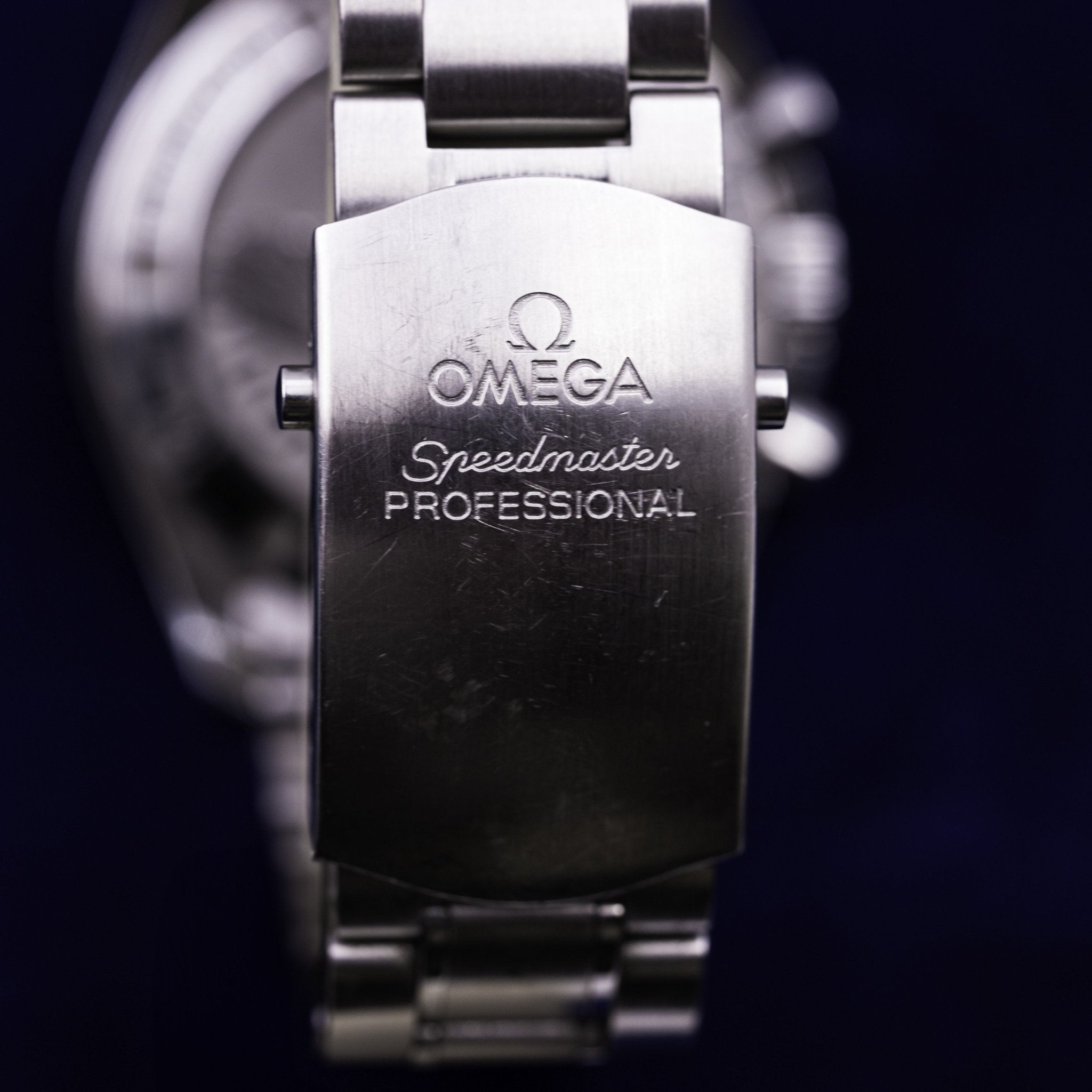 OMEGA SPEEDMASTER MOONWATCH 40EME ANNIVERSAIRE APOLLO XI - montre vintage - Contre - Temps Paris