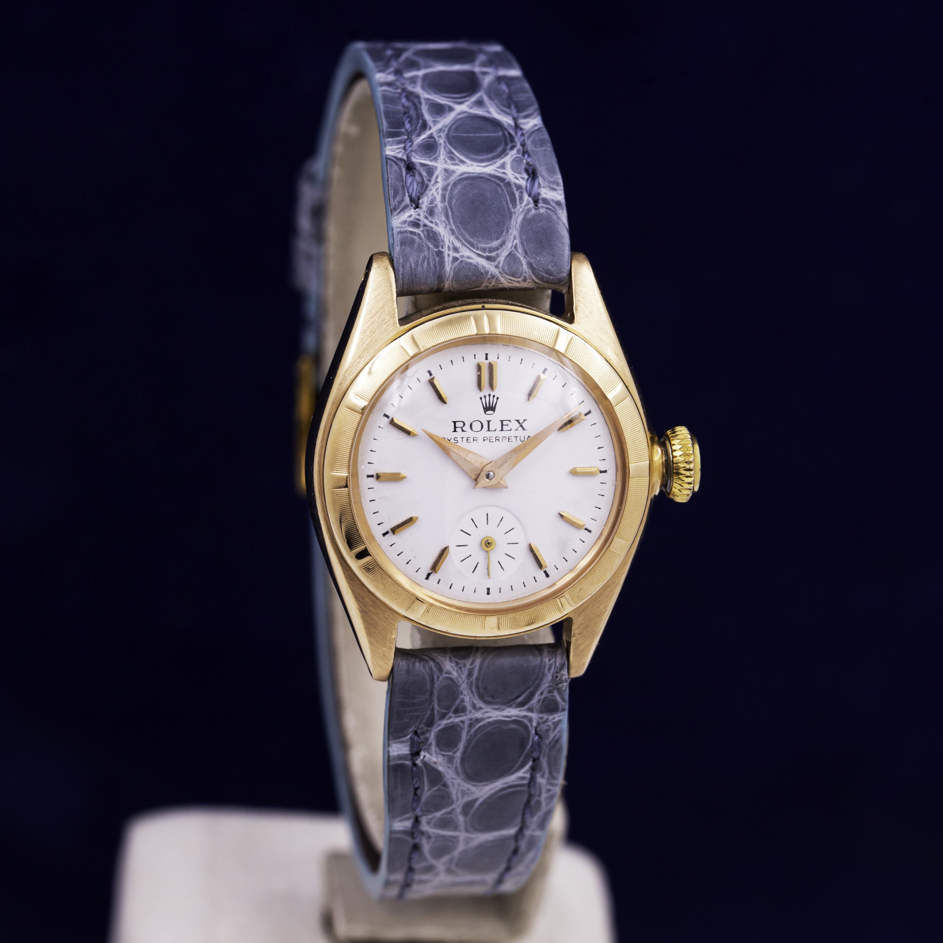 ROLEX OYSTER PERPETUAL LADY OR JAUNE